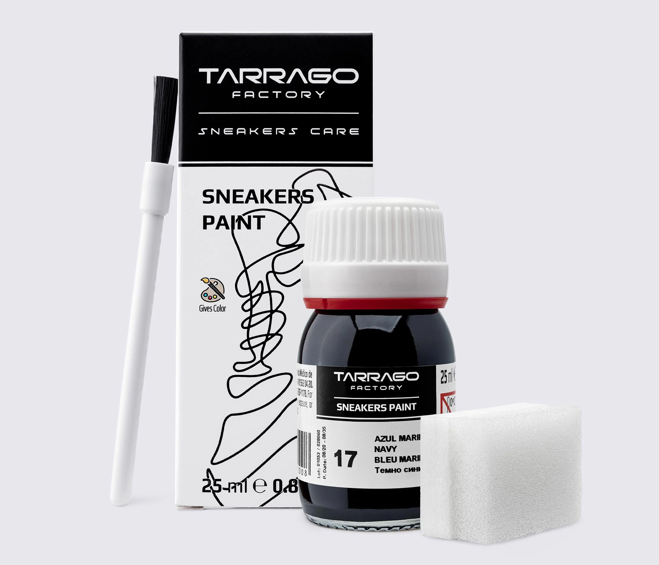 Фарба для кросівок Tarrago Sneakers Paint, 25 мл,TNC01