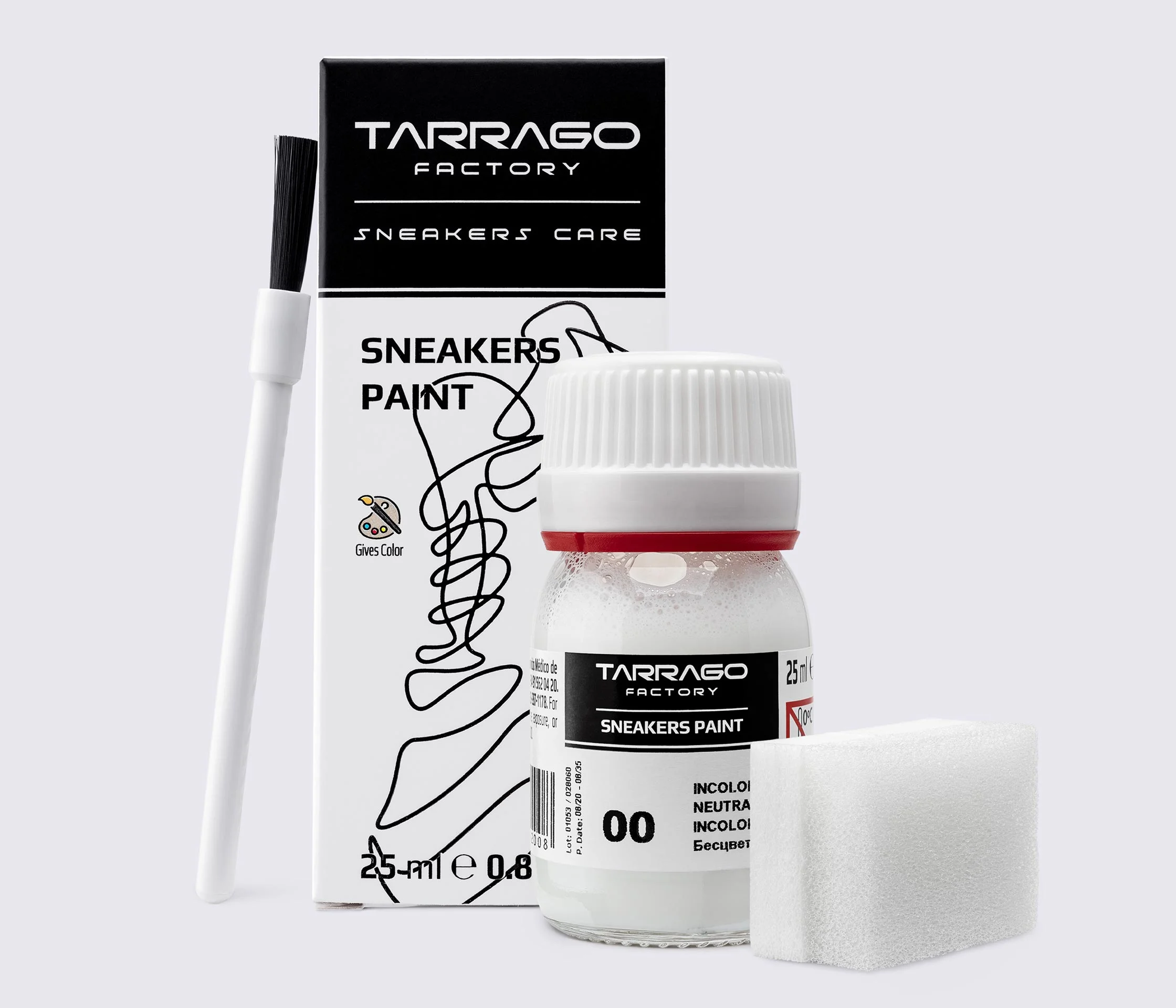 Фарба для кросівок Tarrago Sneakers Paint, 25 мл,TNC01