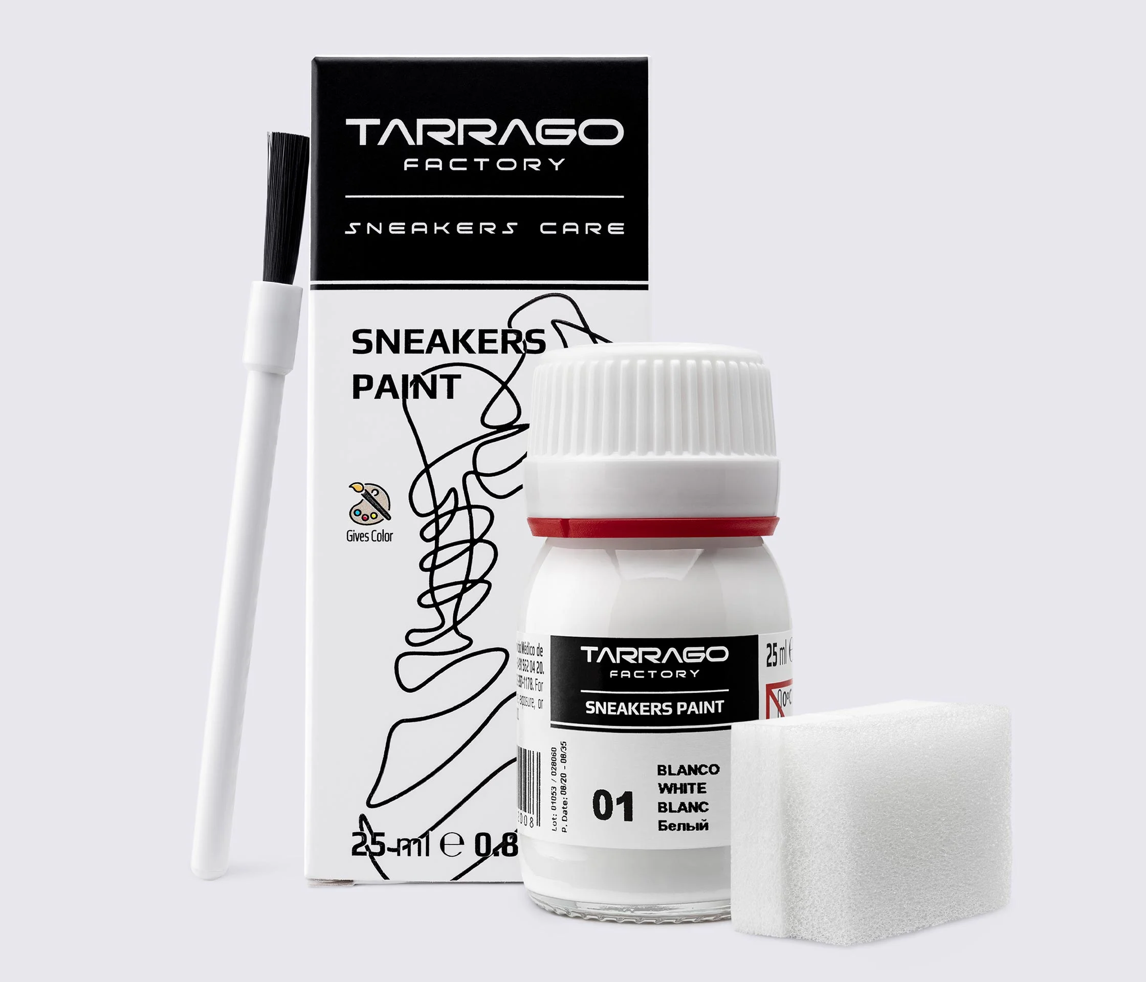Фарба для кросівок Tarrago Sneakers Paint, 25 мл,TNC01