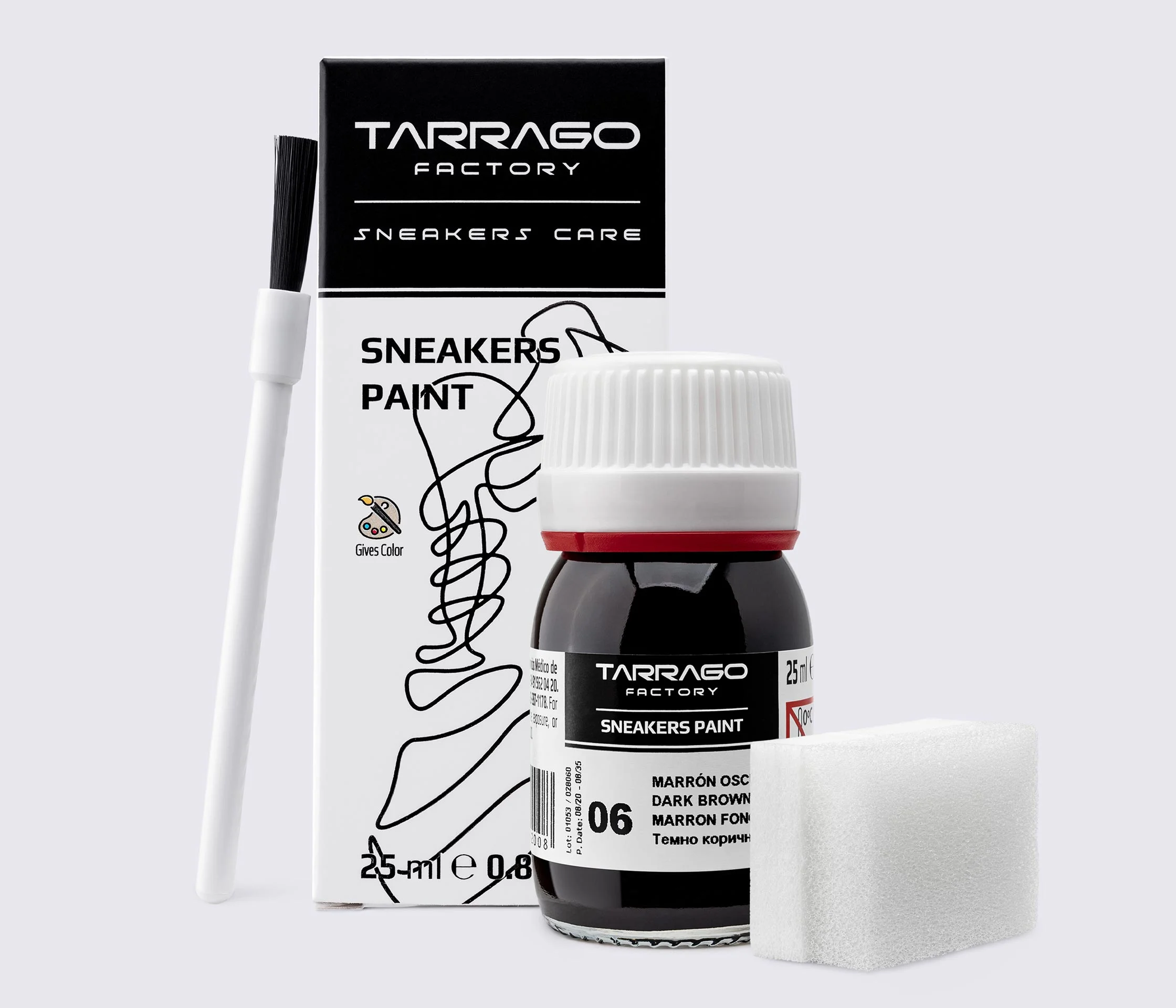 Фарба для кросівок Tarrago Sneakers Paint, 25 мл,TNC01