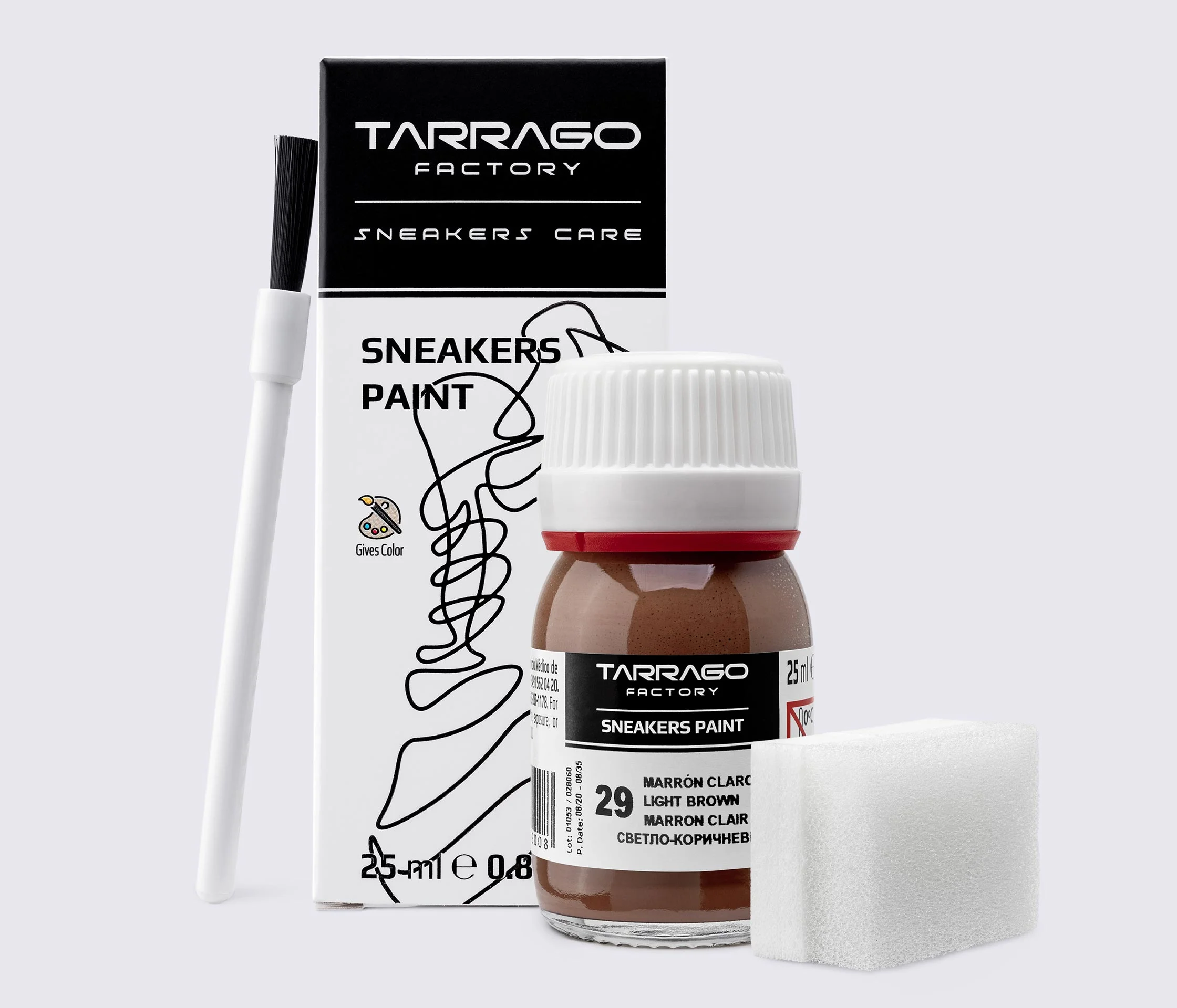 Фарба для кросівок Tarrago Sneakers Paint, 25 мл,TNC01