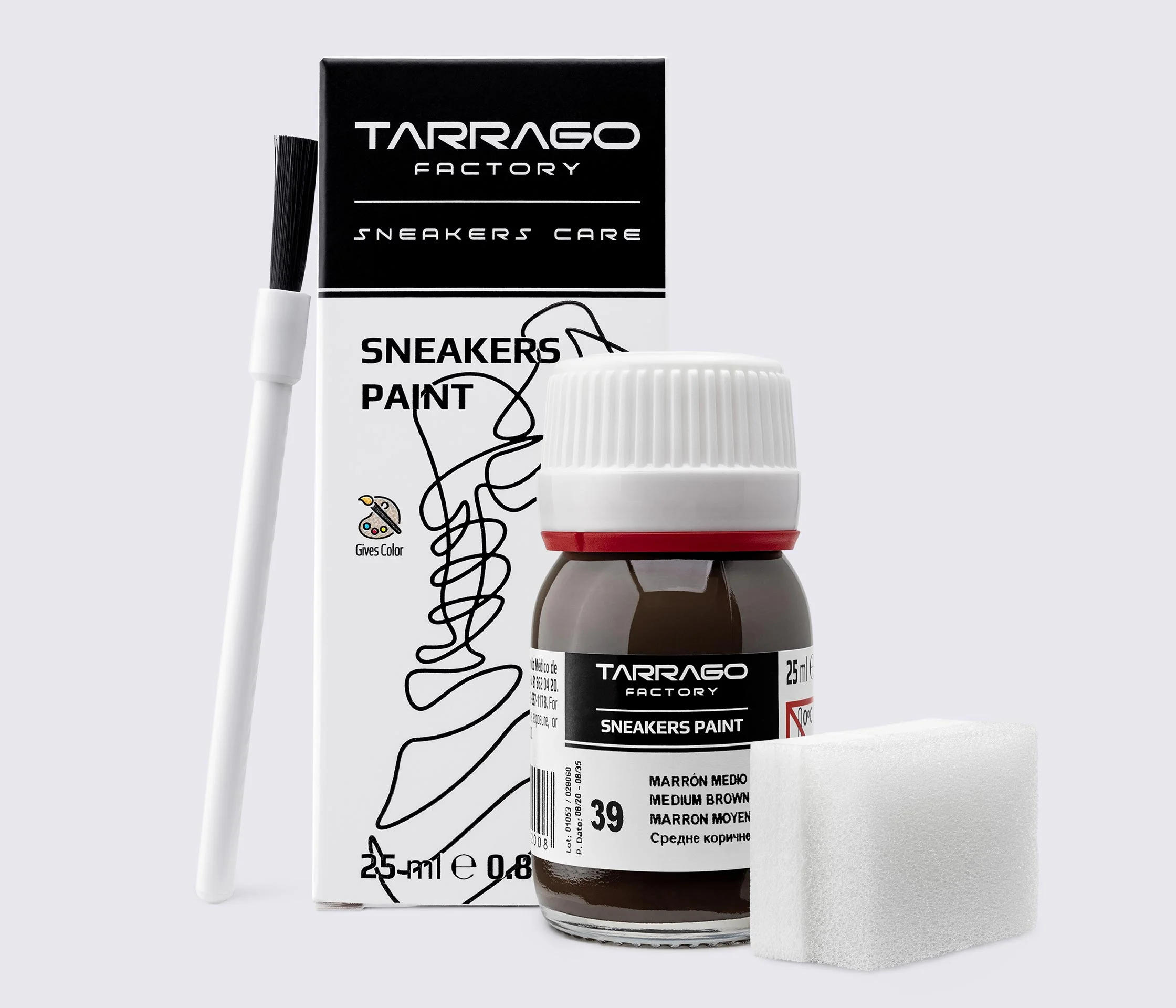 Фарба для кросівок Tarrago Sneakers Paint, 25 мл,TNC01