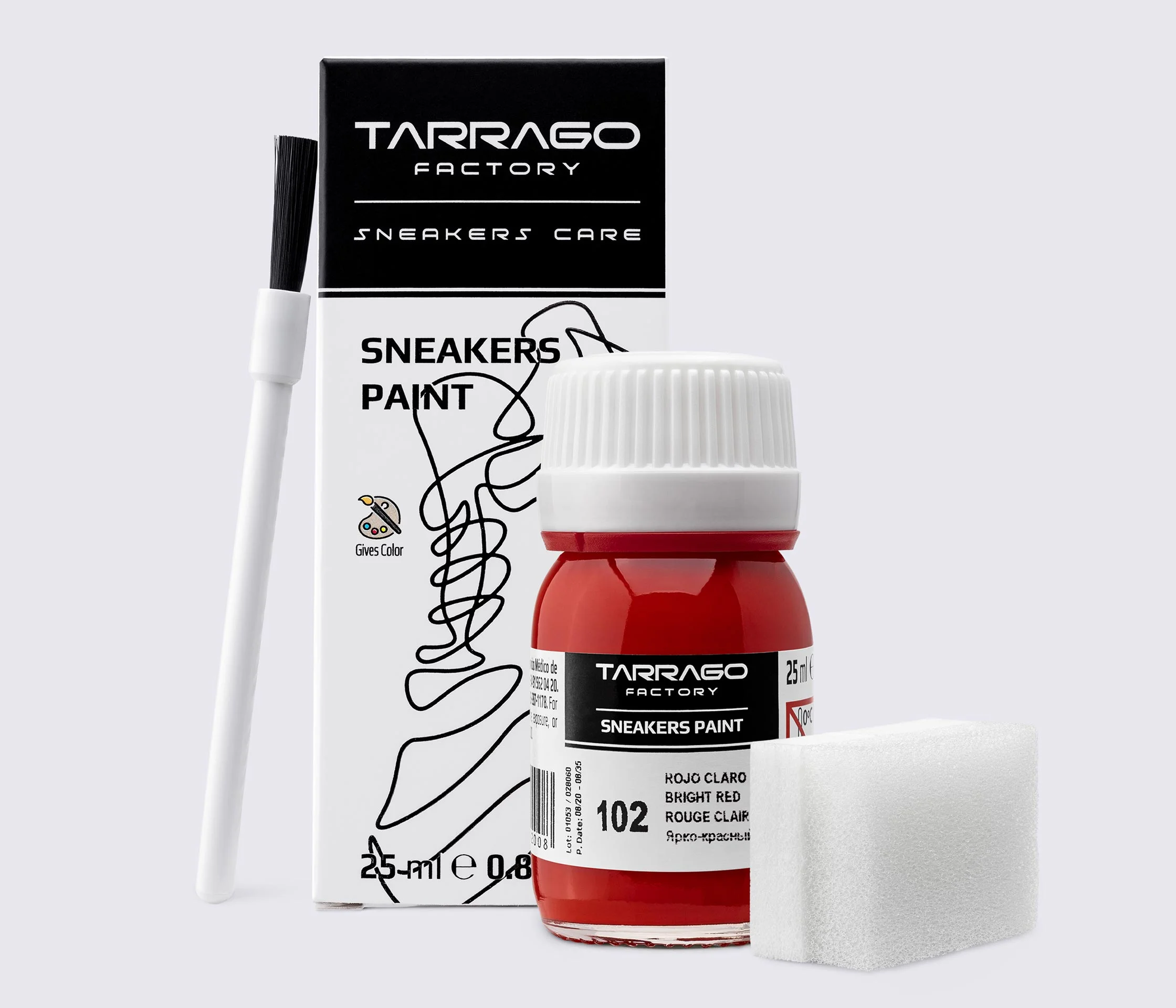 Фарба для кросівок Tarrago Sneakers Paint, 25 мл,TNC01