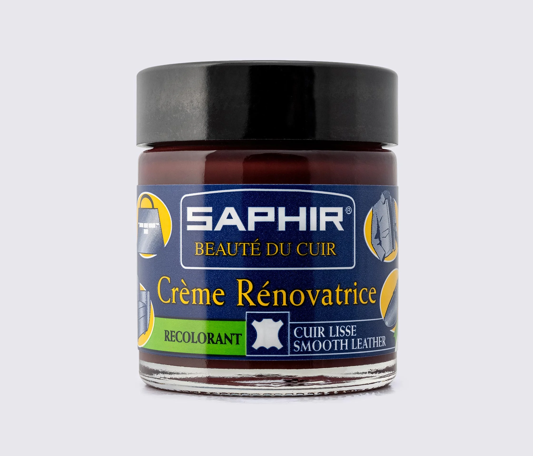 Жидкая Кожа (крем) Saphir Creme Renovatrice, 30 мл, (0852)