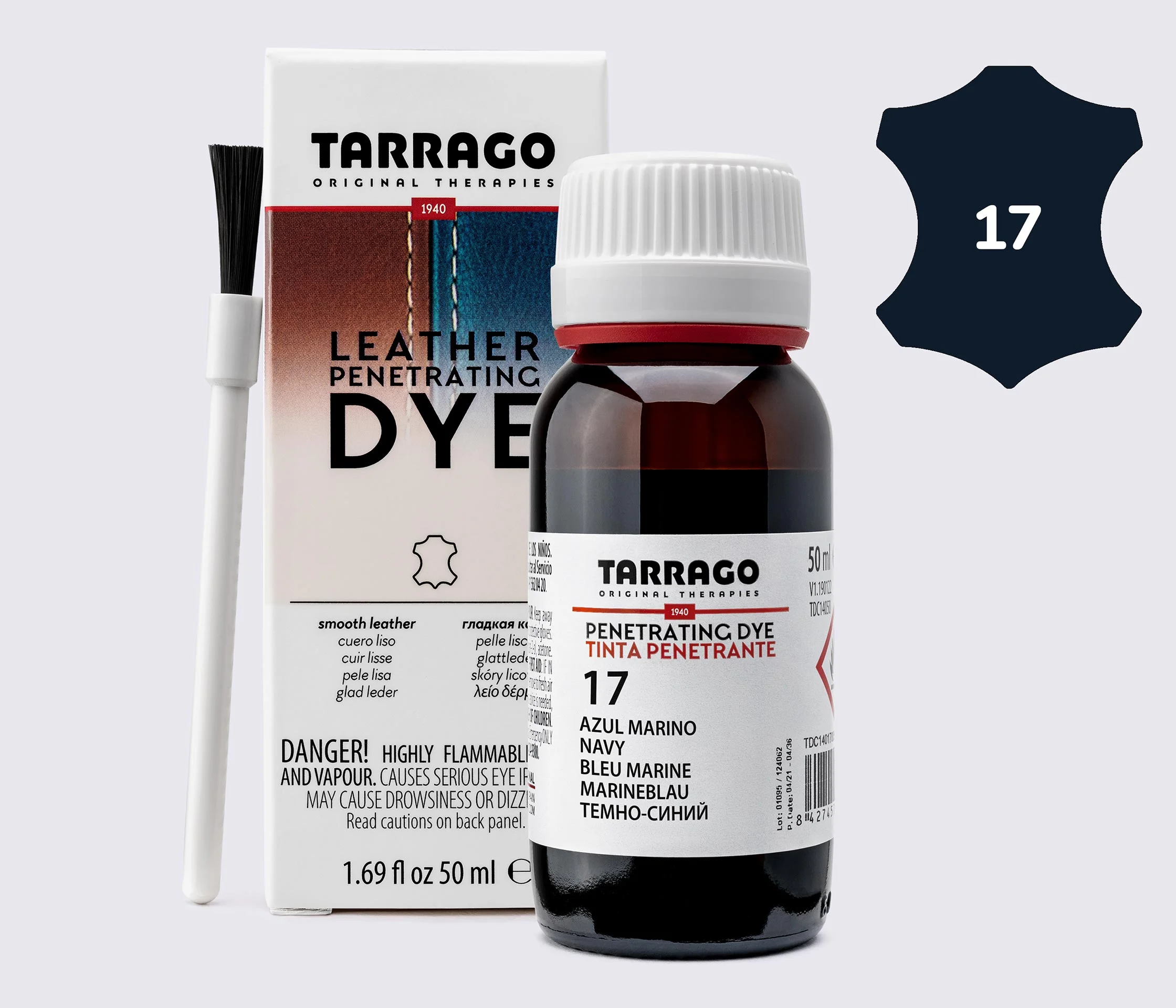 Проникающая краска для гладкой кожи TARRAGO PENETRATING DYE, 50 мл, TDC14