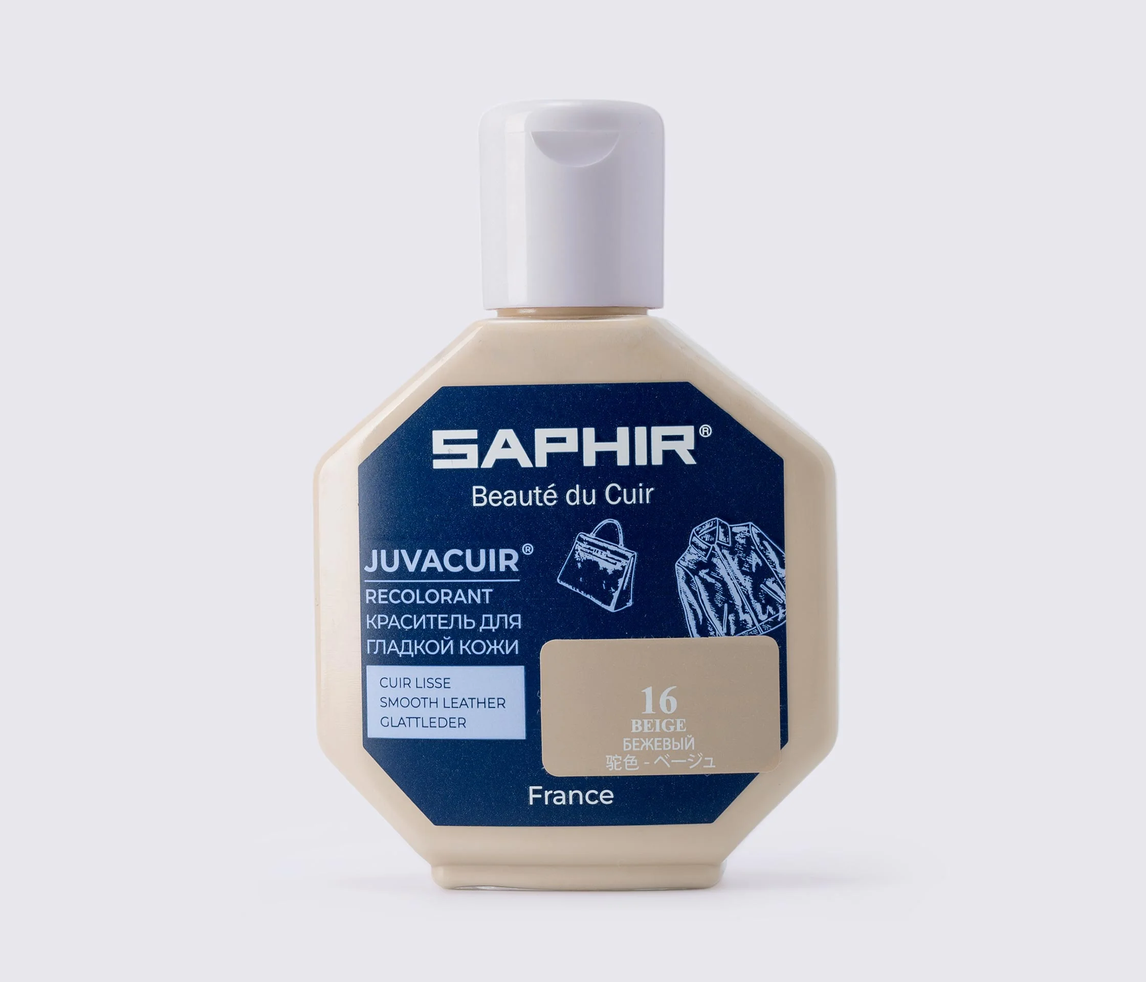 Крем - Фарба Для Гладкої Шкіри Saphir Juvacuir, 75 мл, (0803)