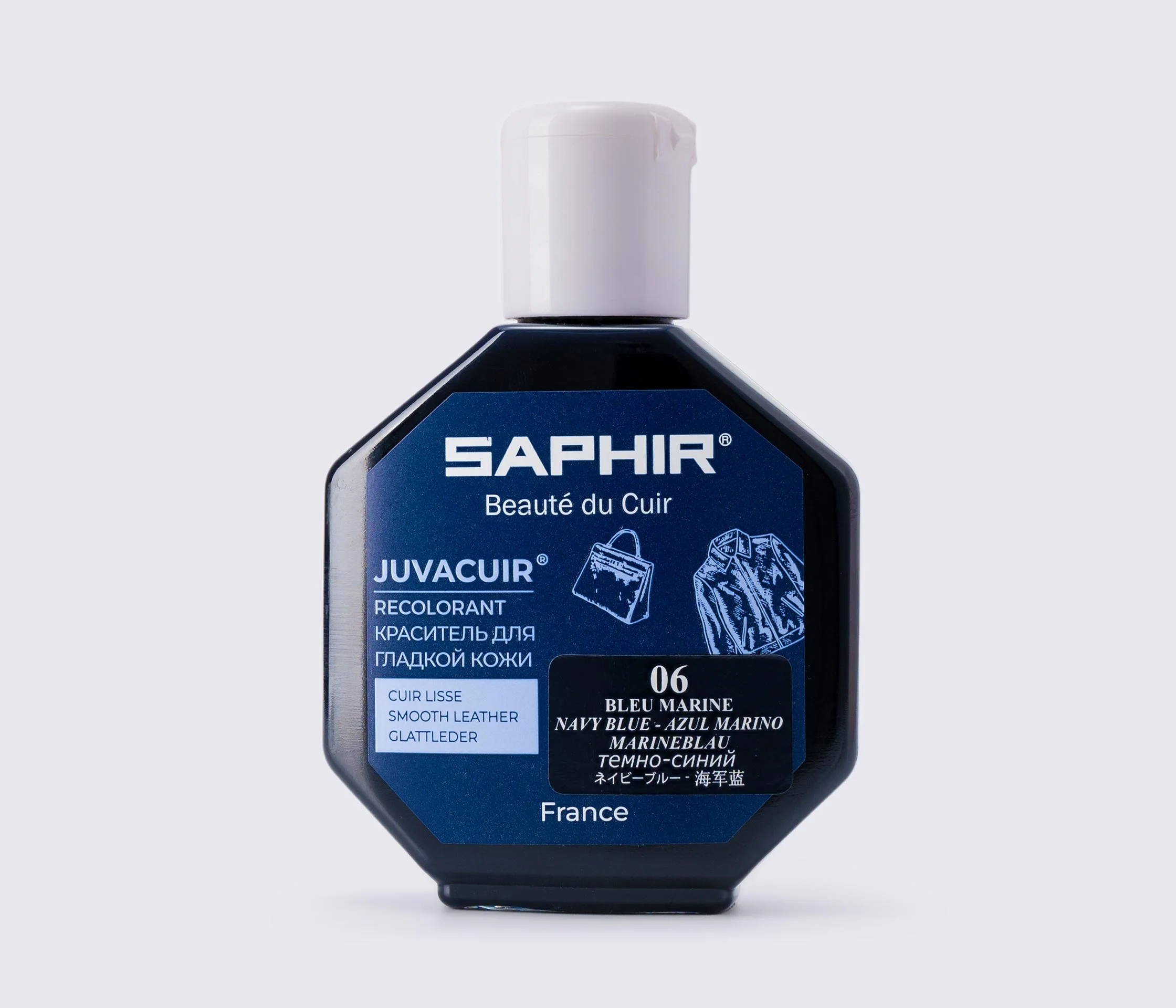Крем - Фарба Для Гладкої Шкіри Saphir Juvacuir, 75 мл, (0803)