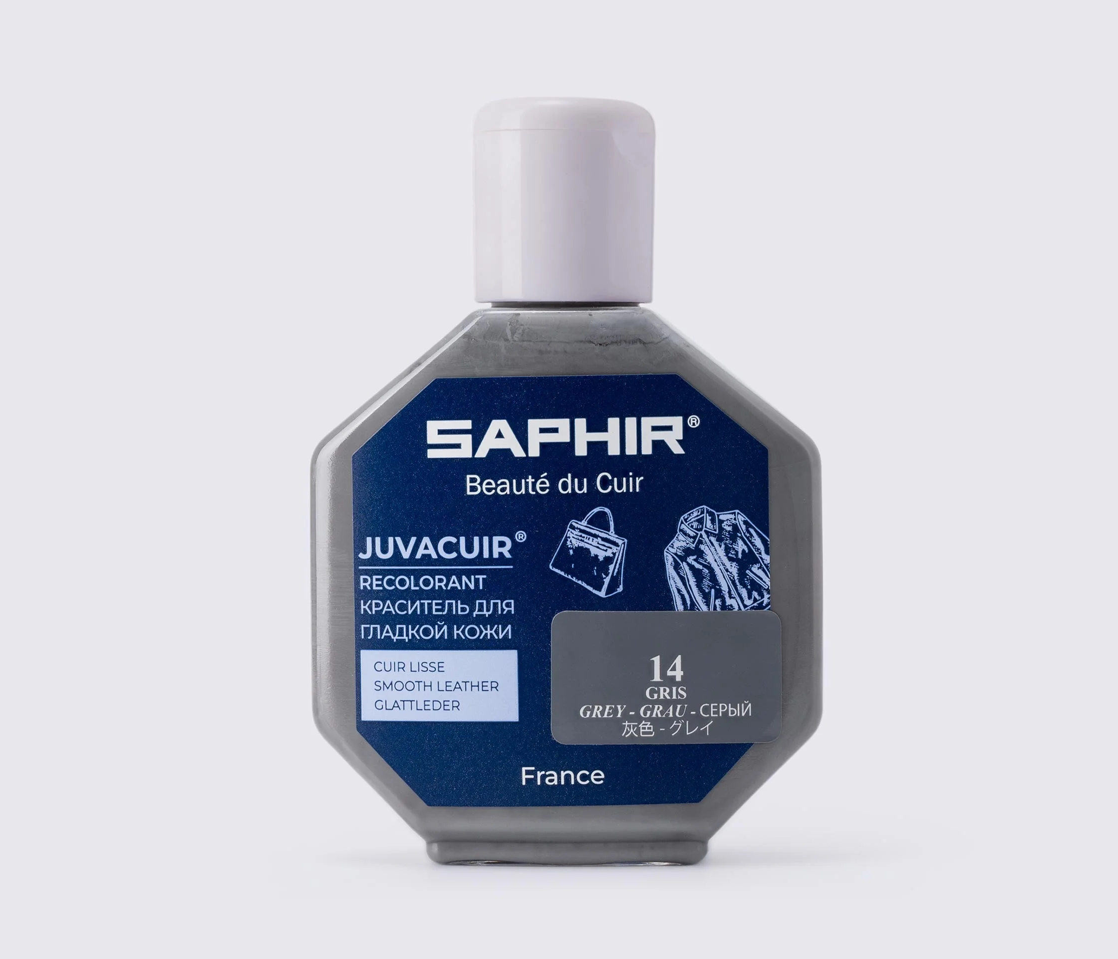 Крем - Фарба Для Гладкої Шкіри Saphir Juvacuir, 75 мл, (0803)