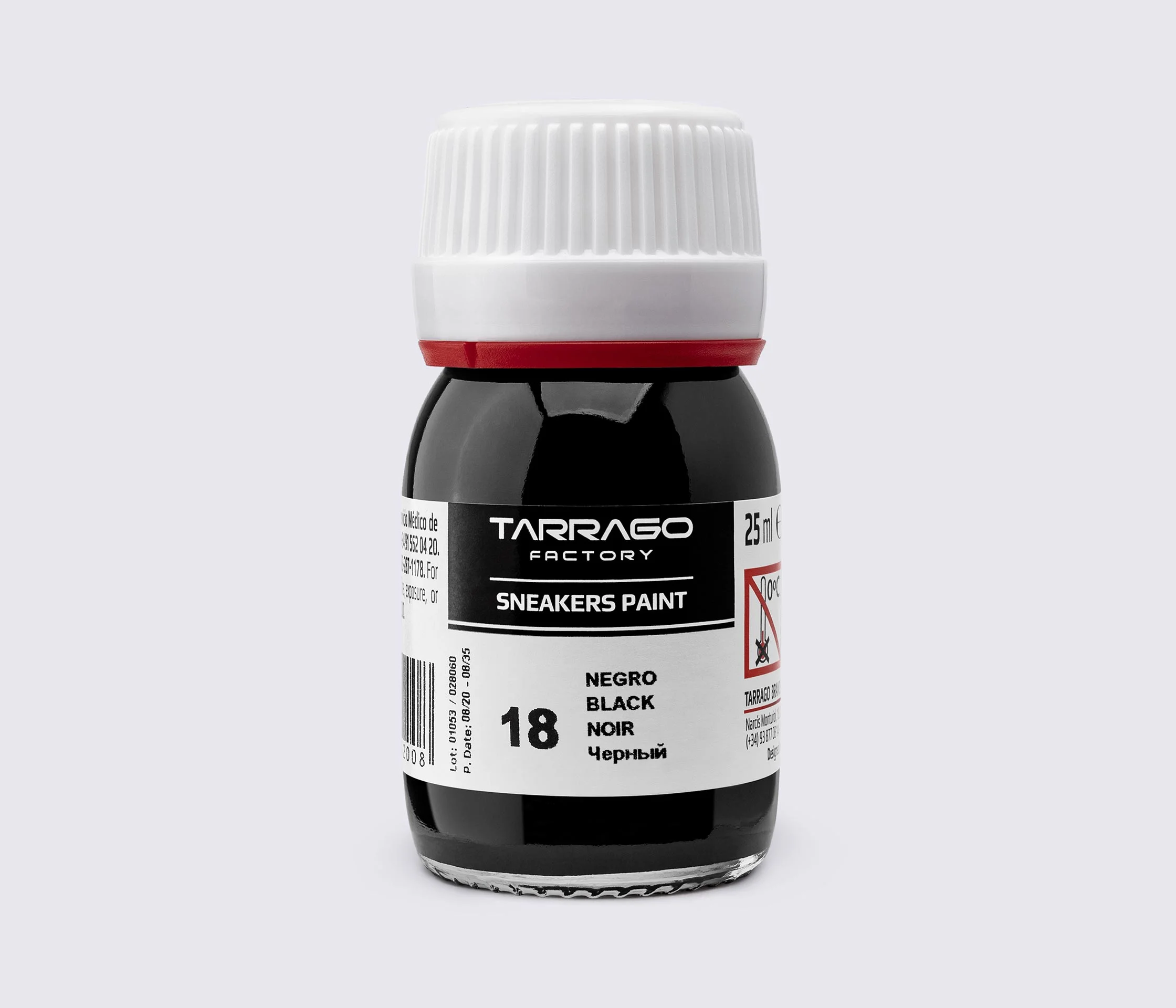 Фарба для кросівок Tarrago Sneakers Paint, 25 мл, TNF01