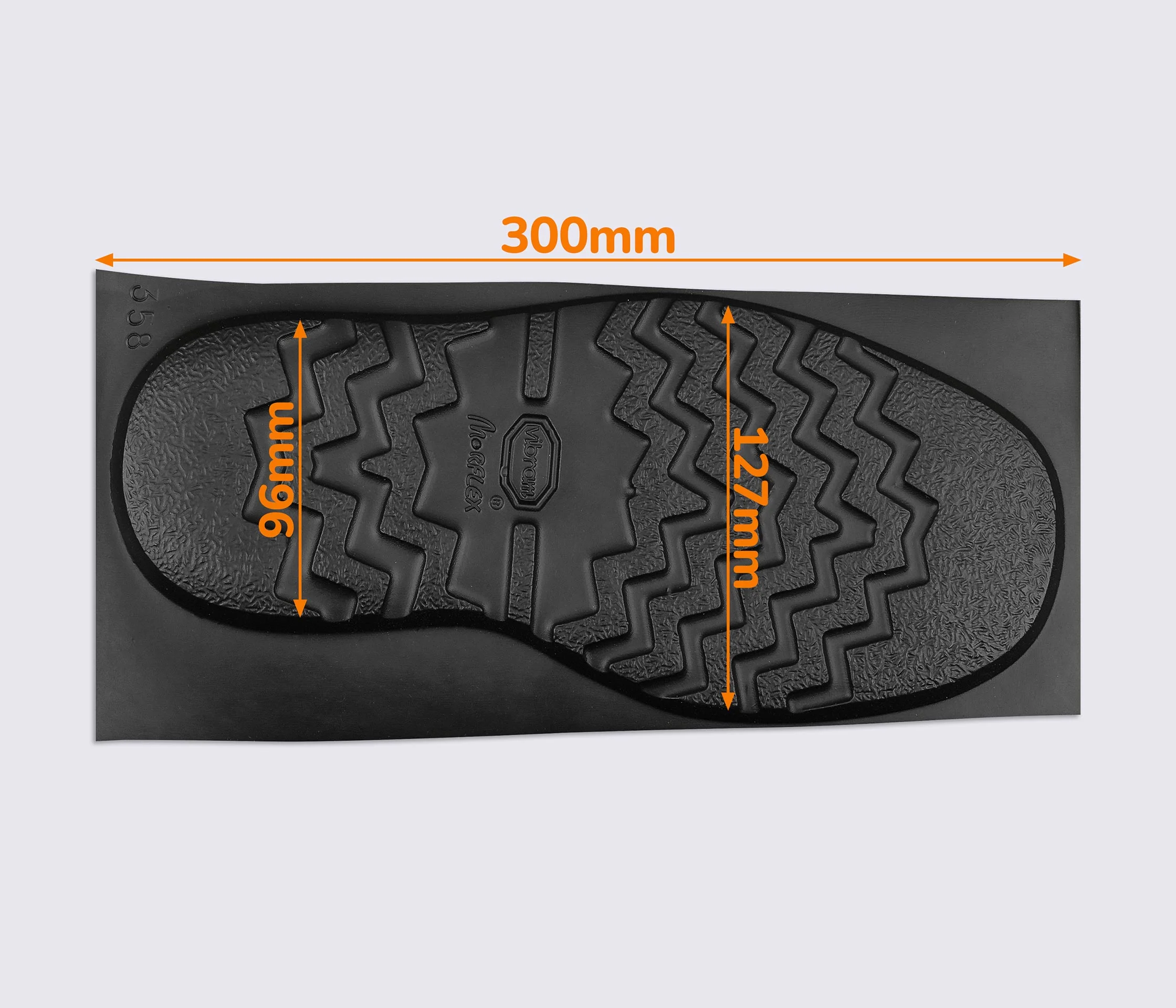 CRISTY (8377) чорна підошва Vibram