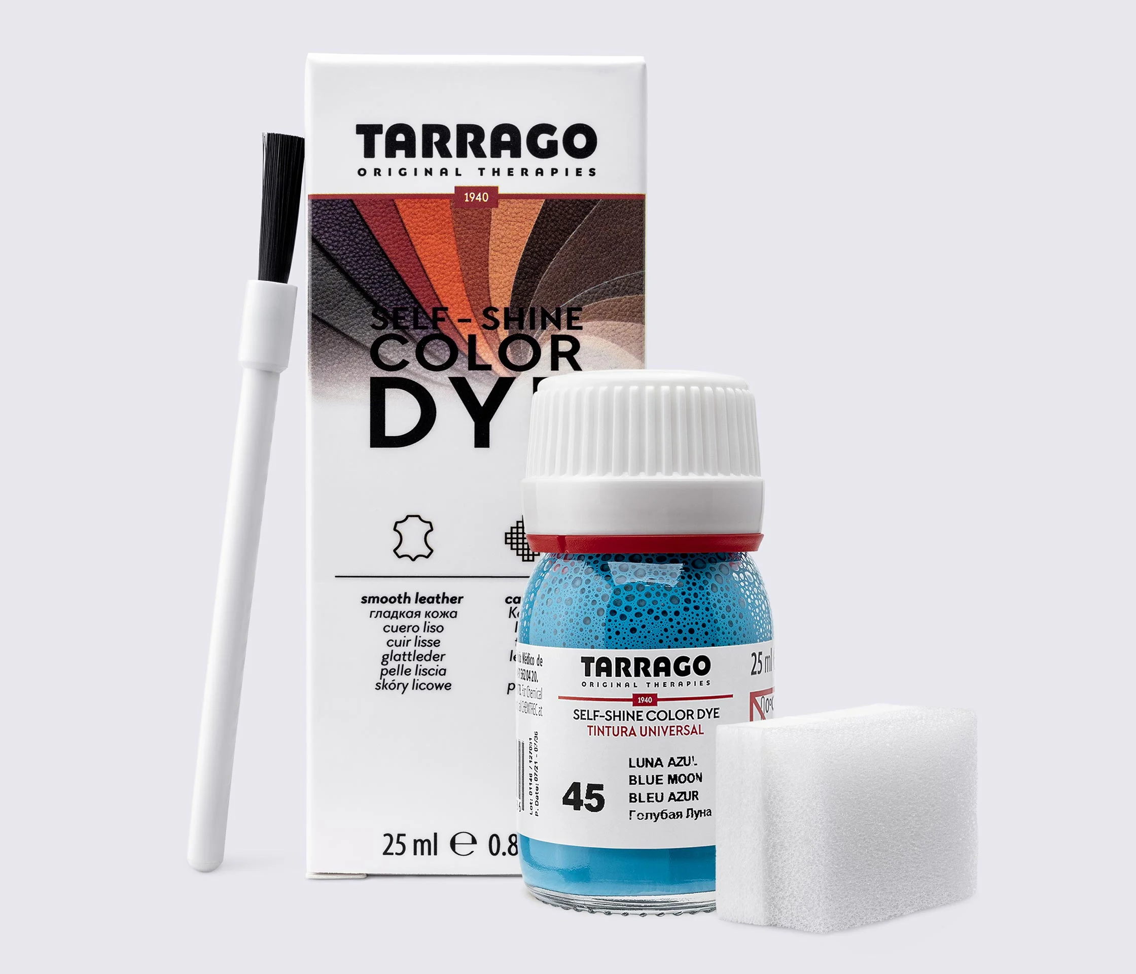 Фарба для шкіри та текстилю Tarrago Color Dye, 25 мл,TDC01