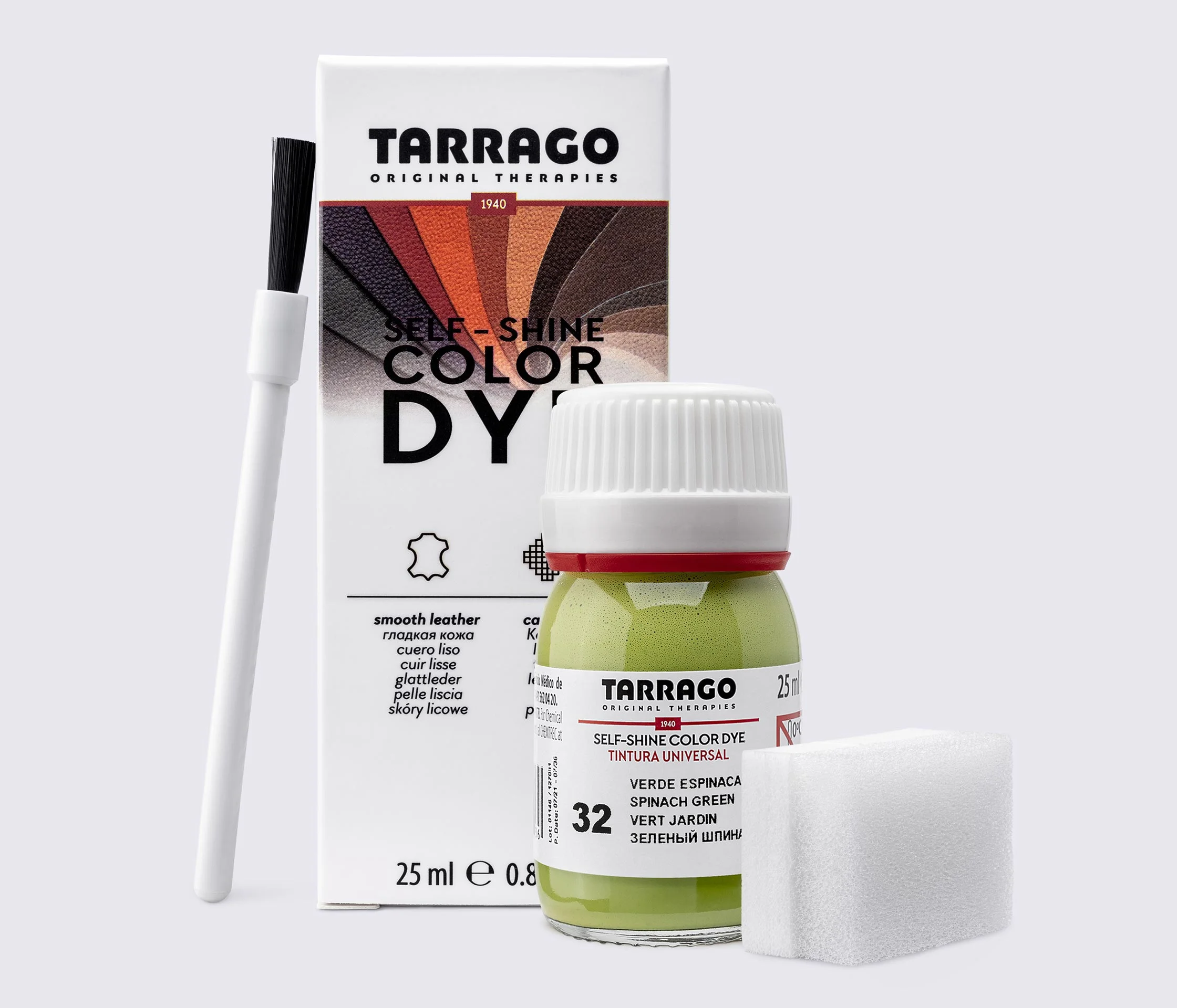 Фарба для шкіри та текстилю Tarrago Color Dye, 25 мл,TDC01