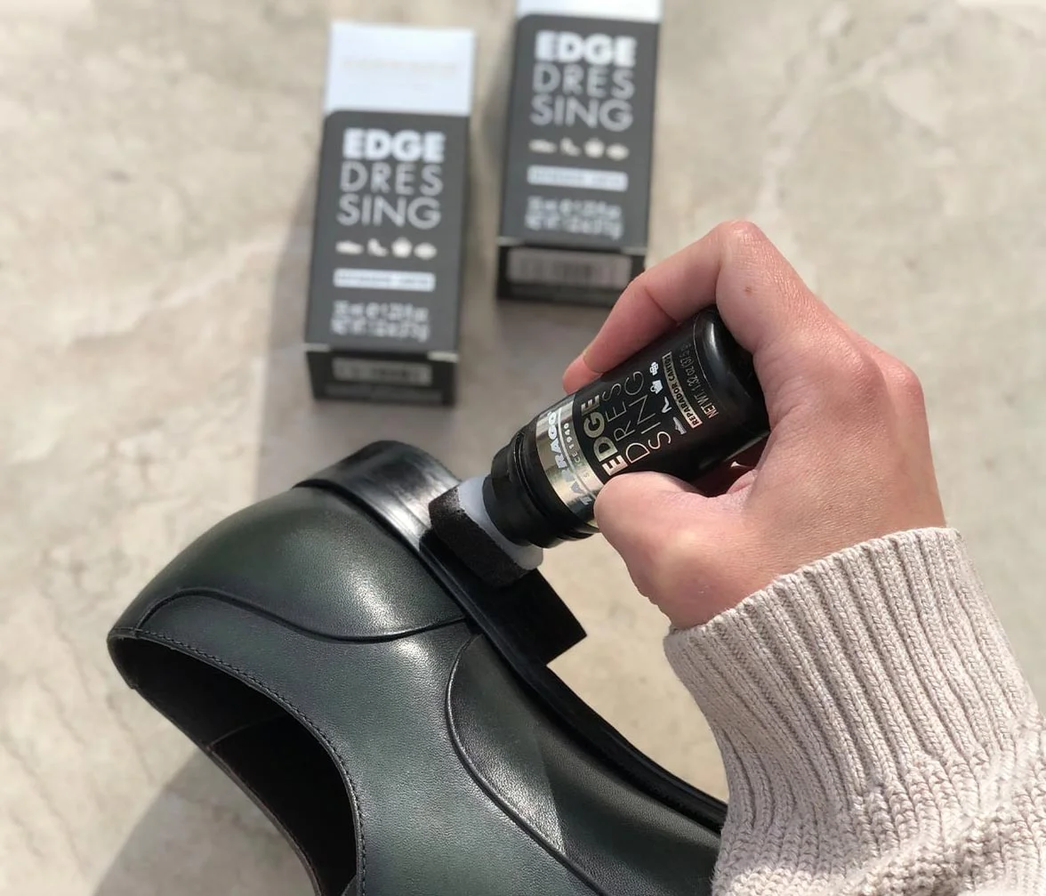 Фарба чорна для рантів,підошв і каблуків TARRAGO Edge Dressing, 35 мл,TCA65 (18)