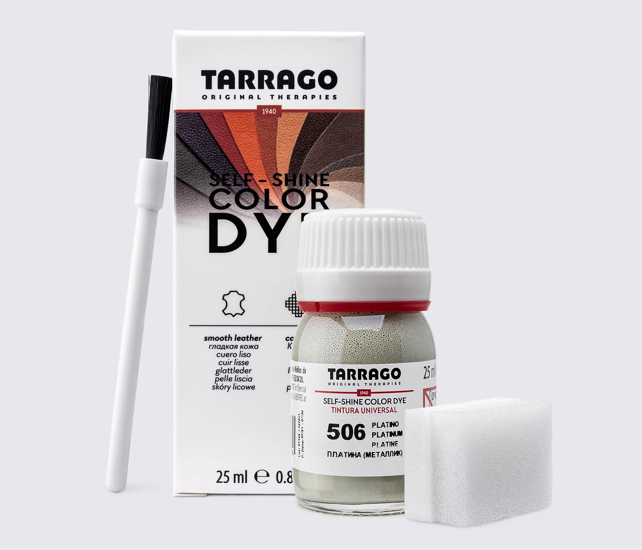 Фарба для шкіри та текстилю Tarrago Color Dye, 25 мл,TDC01