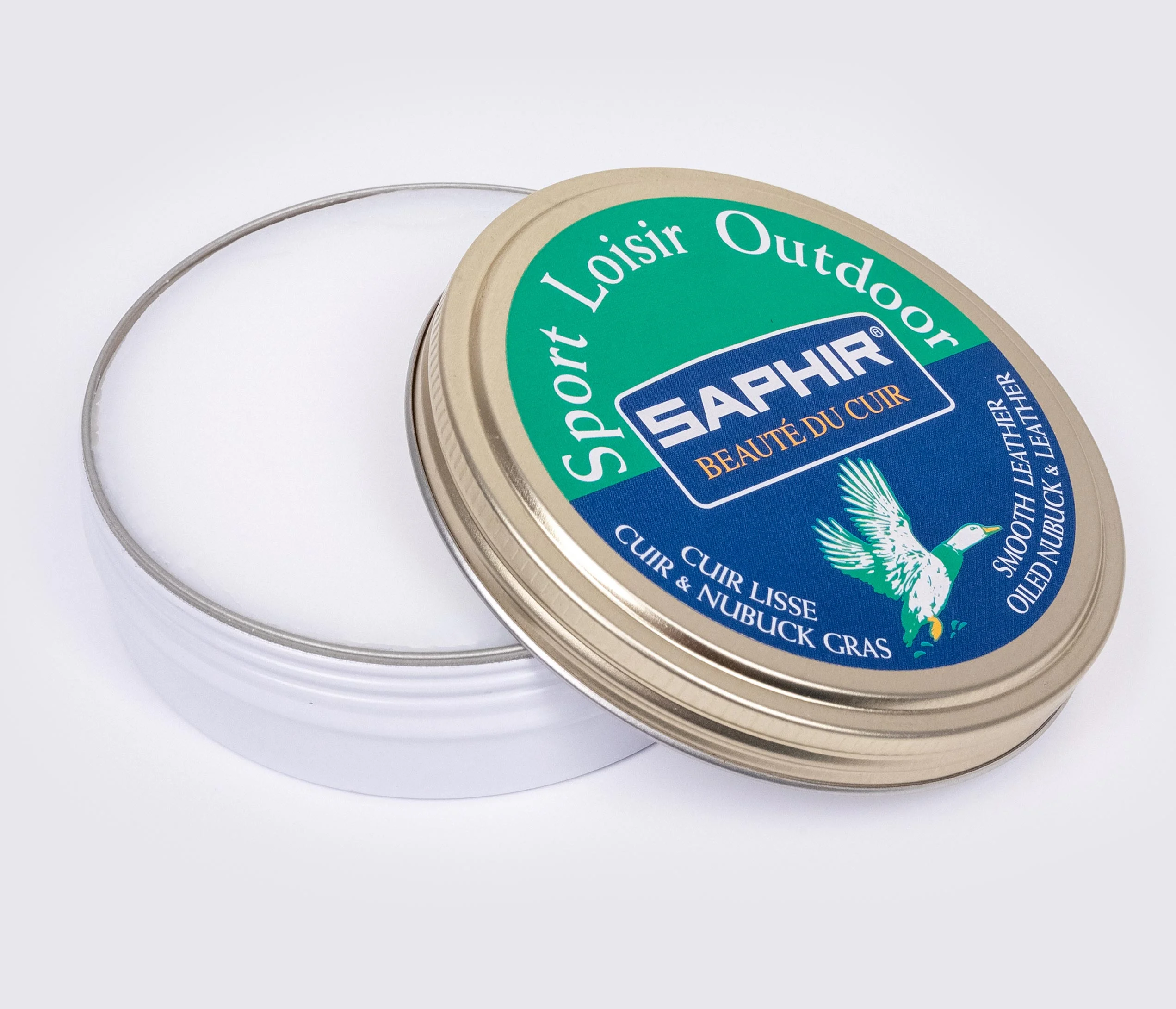Воск для жированых кож Saphir Sport Loisirs, 100 мл (0724)
