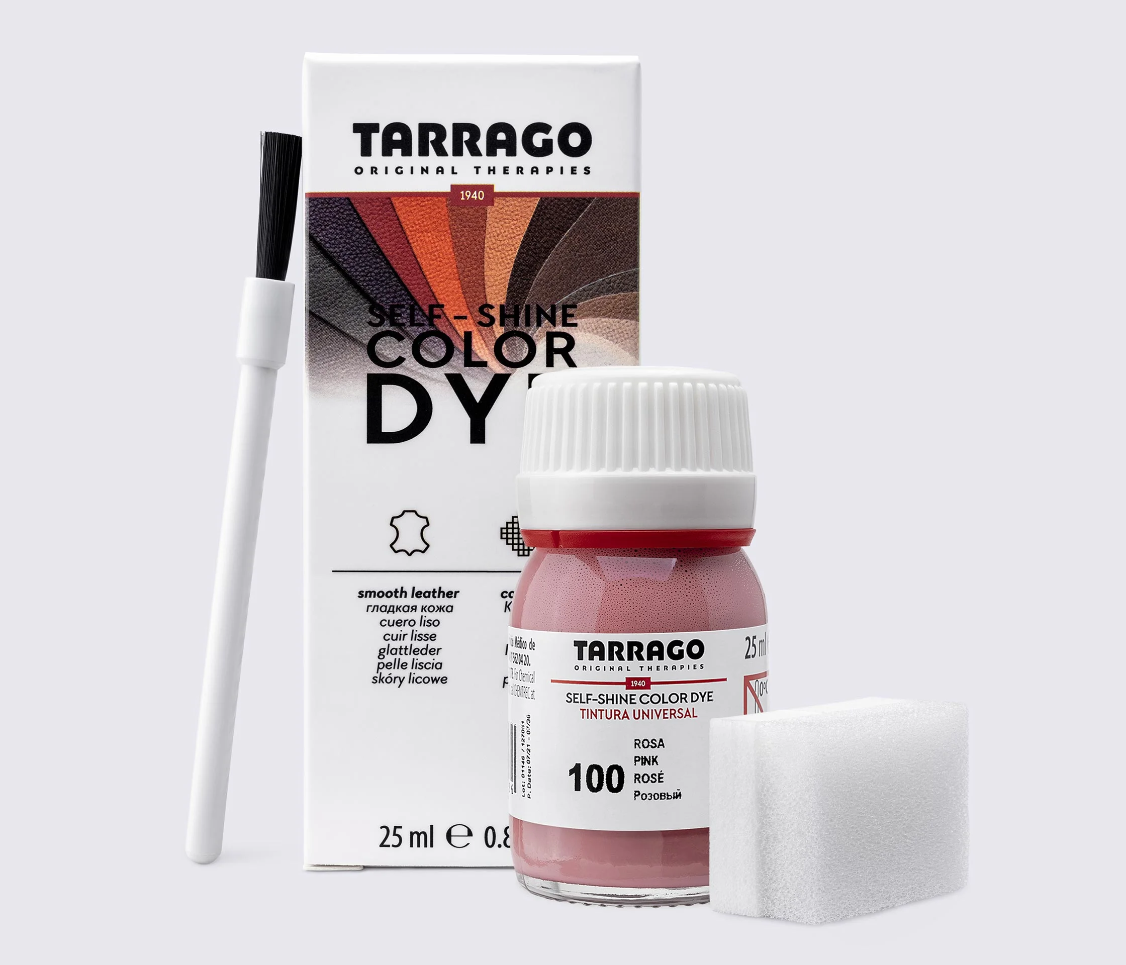 Фарба для шкіри та текстилю Tarrago Color Dye, 25 мл,TDC01