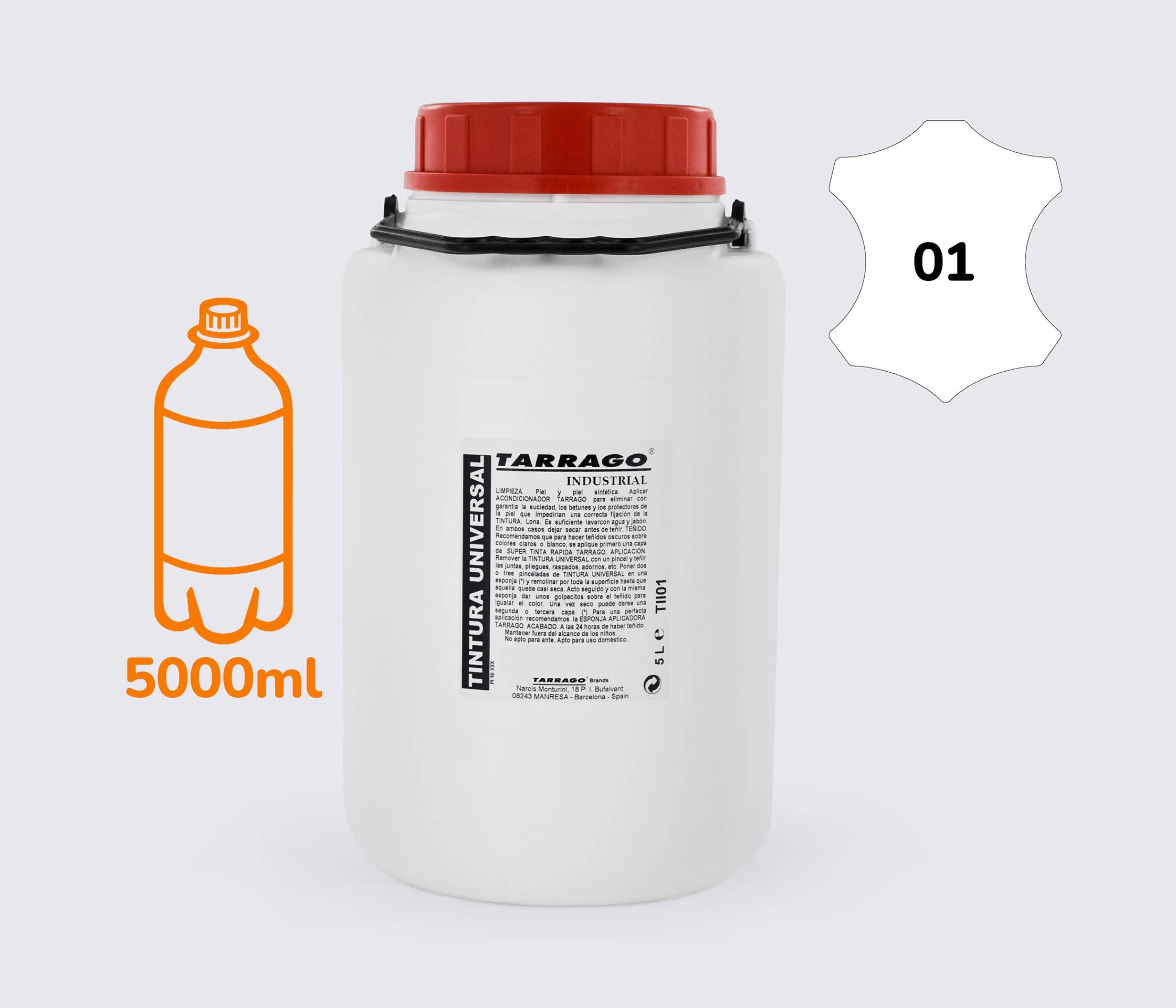 Фарба для гладкої шкіри та текстилю Tarrago Self Color Shine Dye, TII01(01)