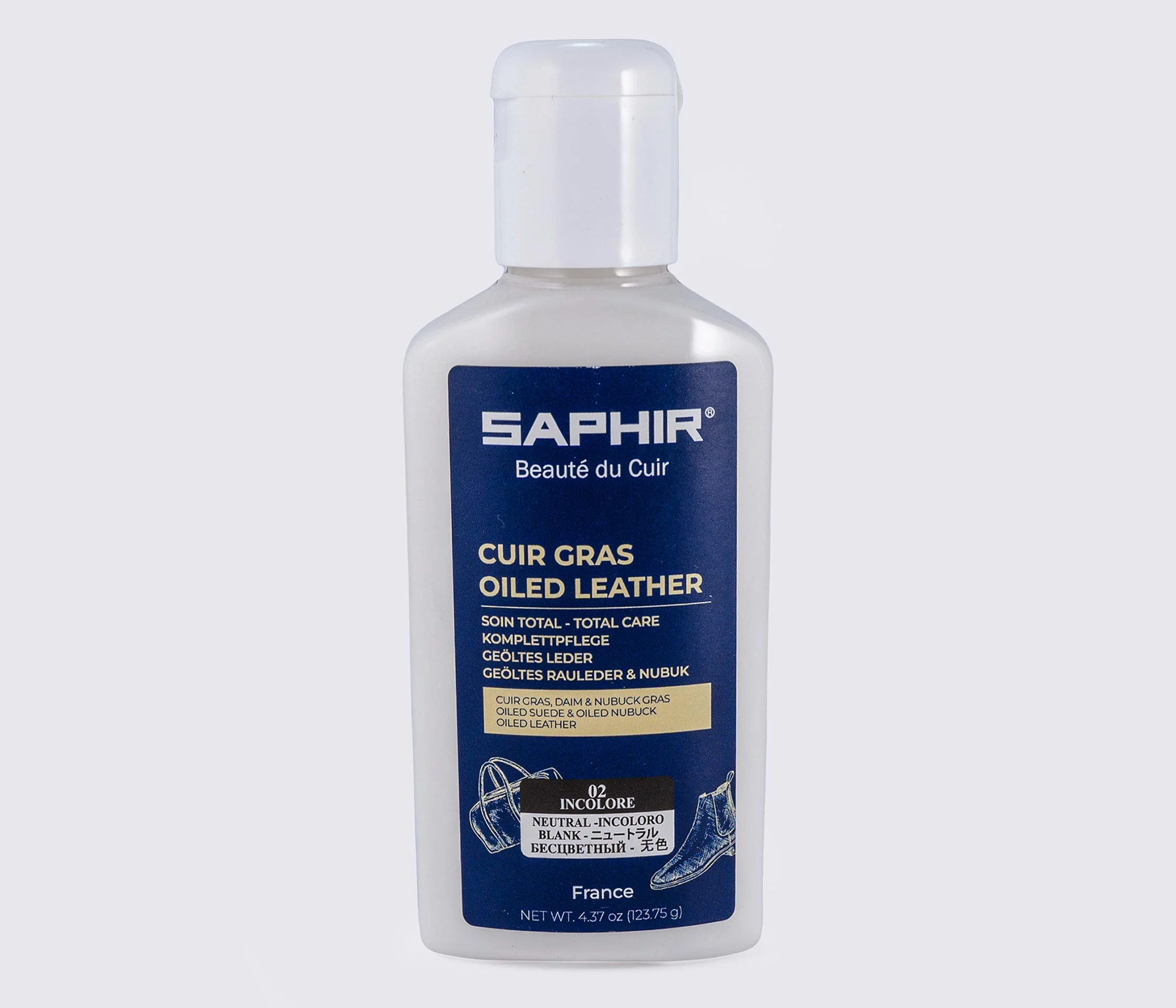 Крем-бальзам для жированной кожи, Saphir Greasy Leather (0713)