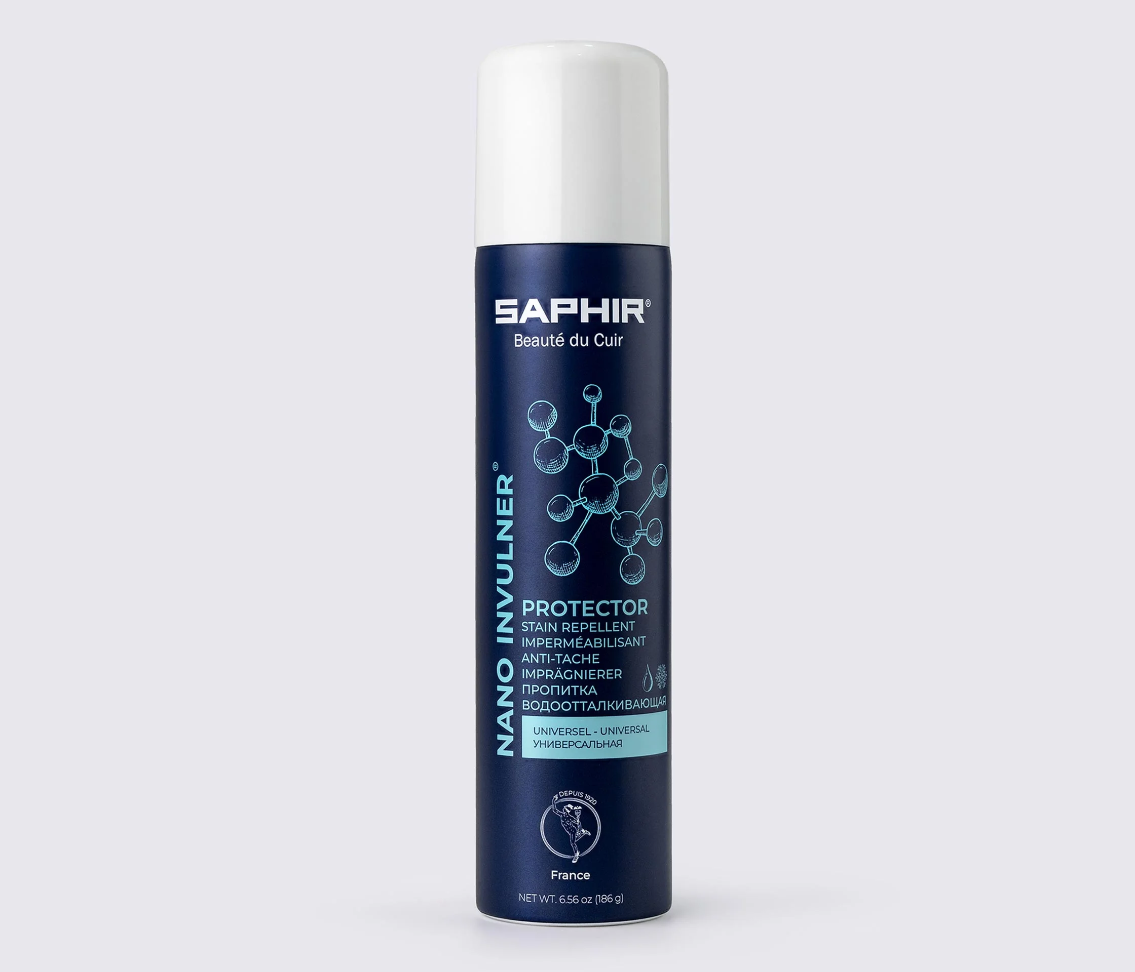 Пропитка водоотталкивающая Saphir Nano Invulner Protector, 250 мл, цв. бесцветный (0735)