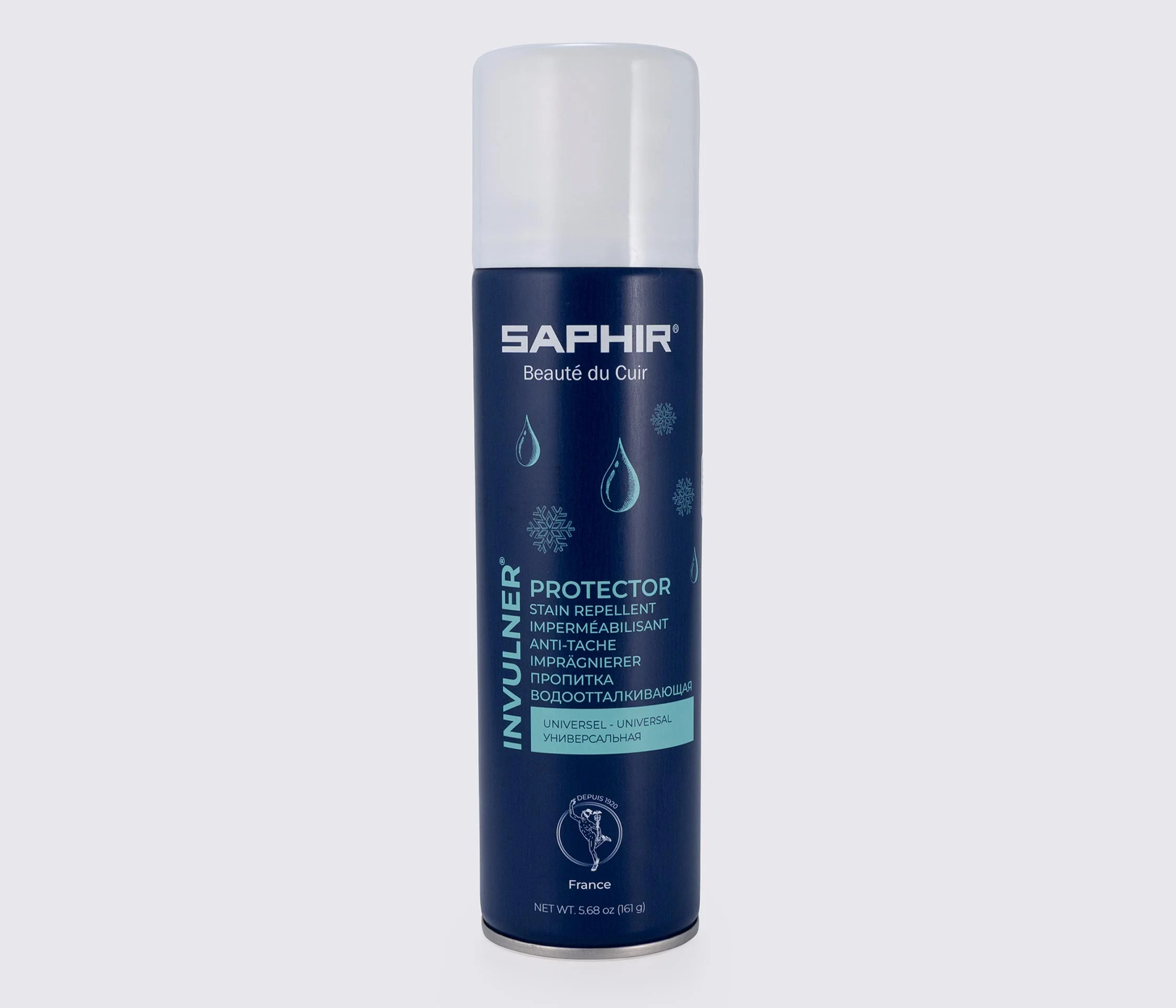 Водовідштовхувальний аерозоль Saphir Invulner Protector, 250 мл, кол. безбарвний (0745)