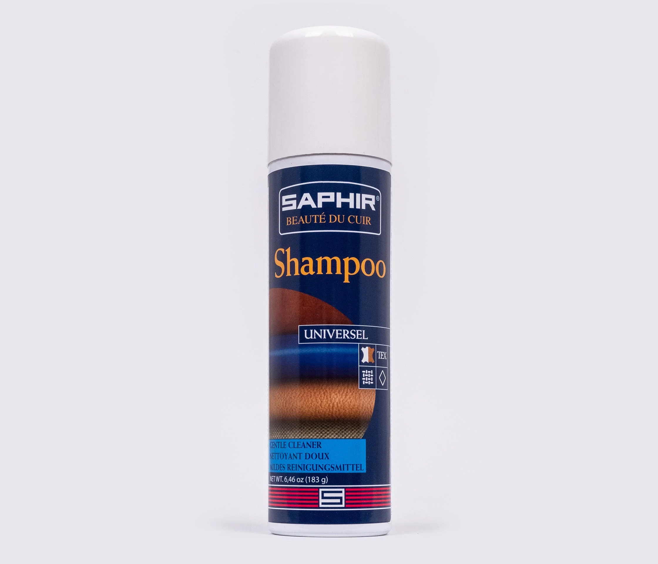 Универсальная пена-очиститель Saphir Shampoo, 150 мл (0525)