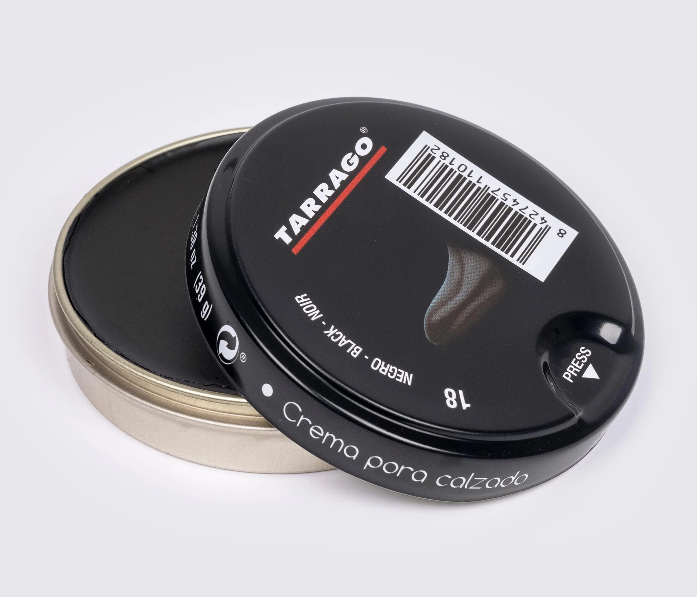 Крем-паста для взуття Tarrago Shoe Polish, 50 мл, TCL40