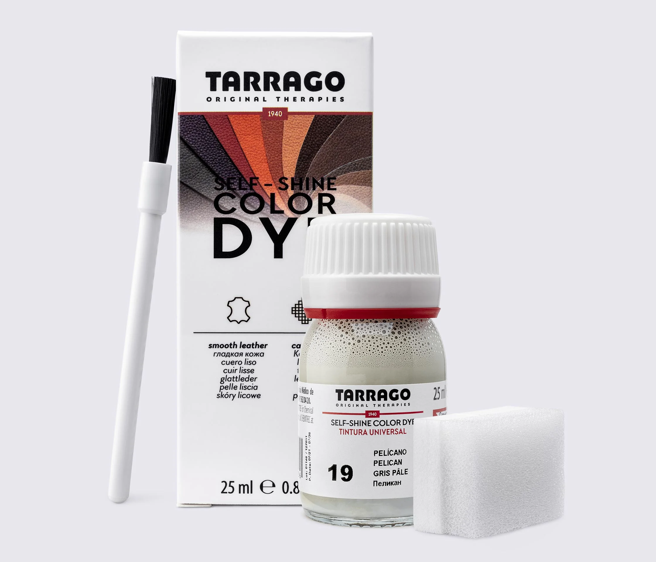 Фарба для шкіри та текстилю Tarrago Color Dye, 25 мл,TDC01