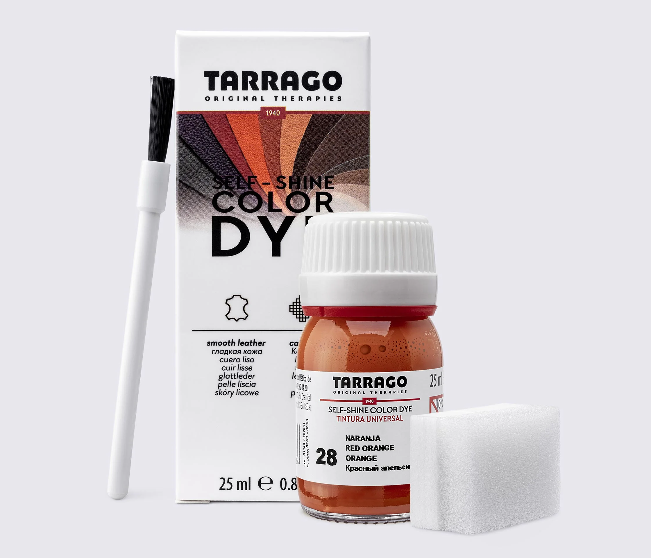 Фарба для шкіри та текстилю Tarrago Color Dye, 25 мл,TDC01
