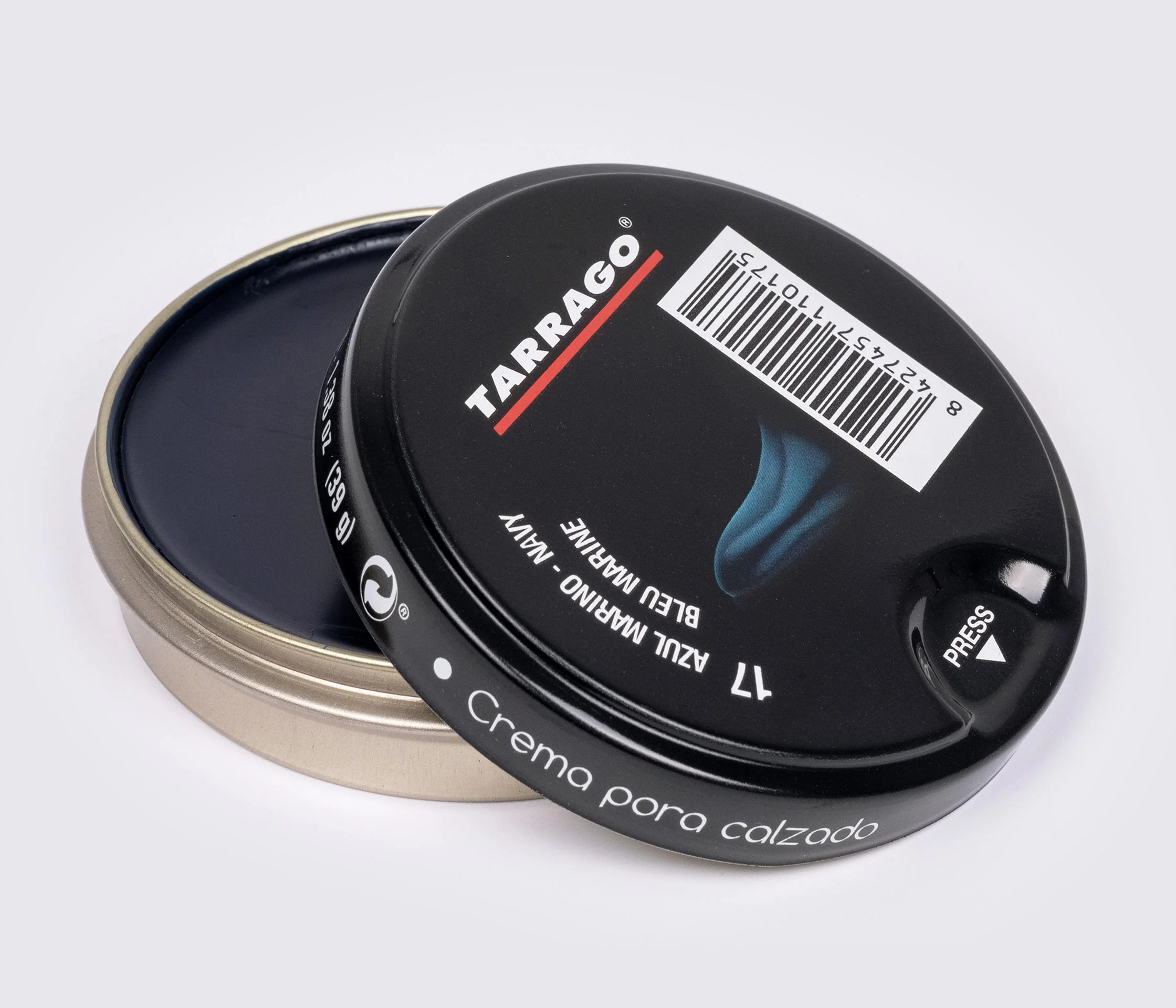 Крем-паста для взуття Tarrago Shoe Polish, 50 мл, TCL40