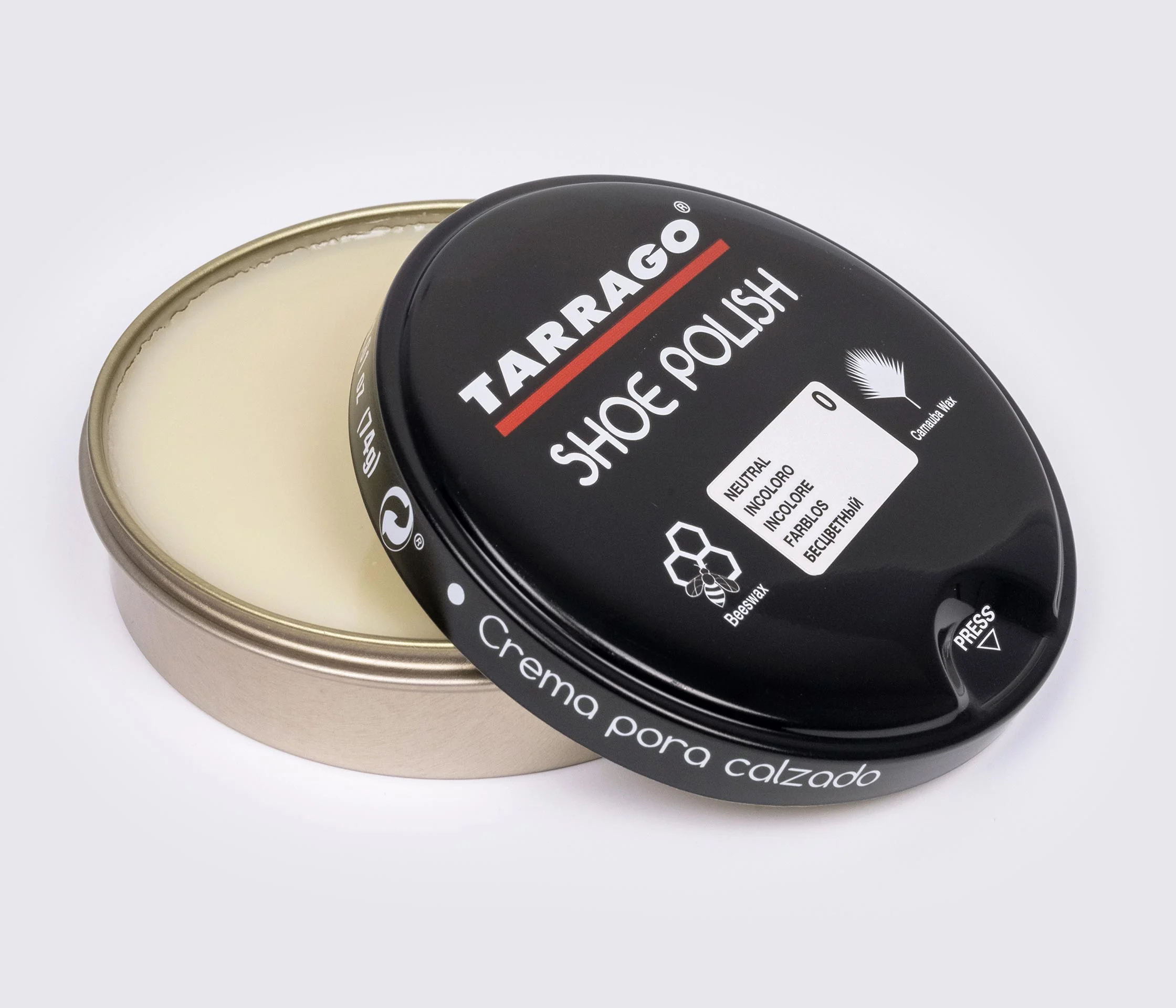 Крем-паста для взуття Tarrago Shoe Polish, 100 мл, TCL40