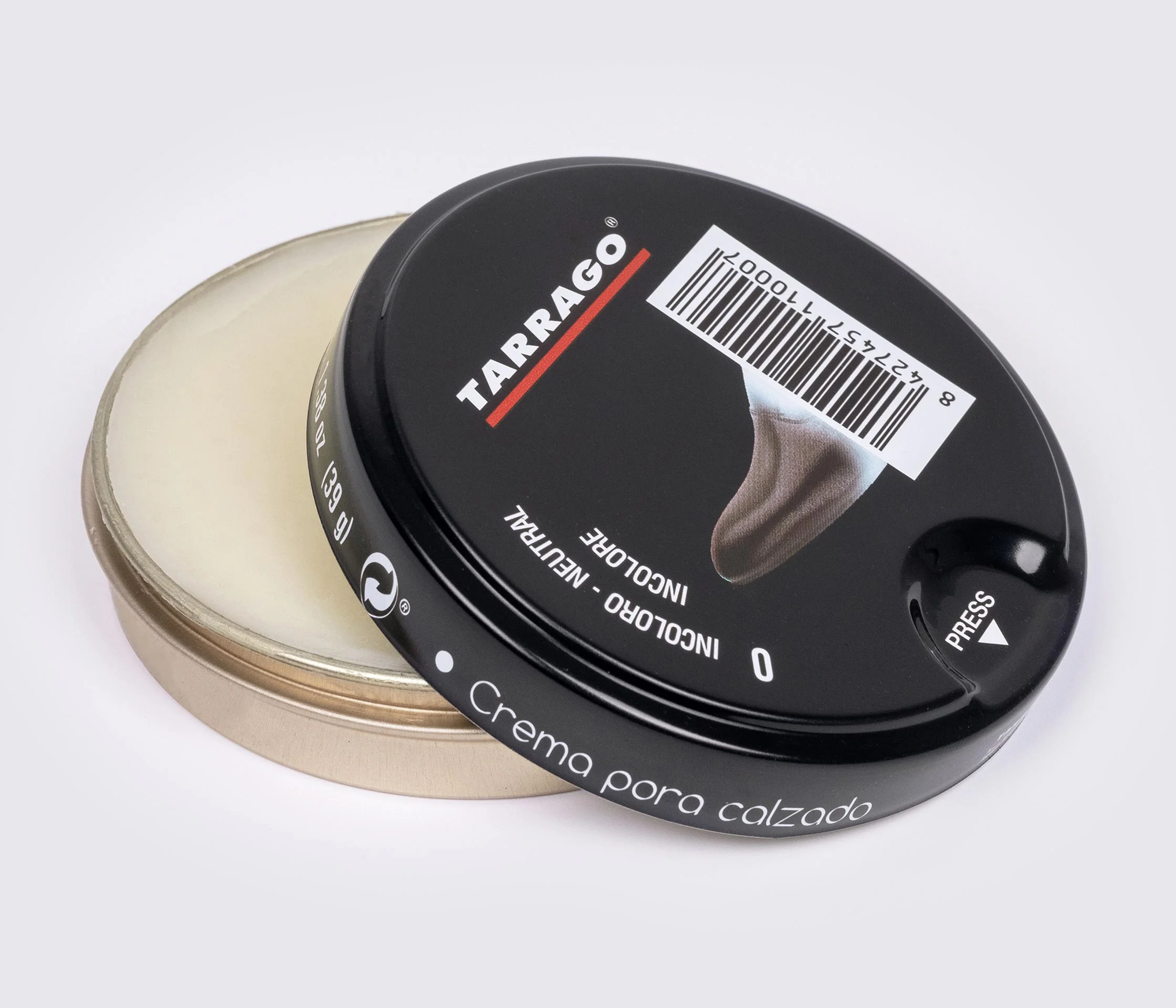 Крем-паста для взуття Tarrago Shoe Polish, 50 мл, TCL40