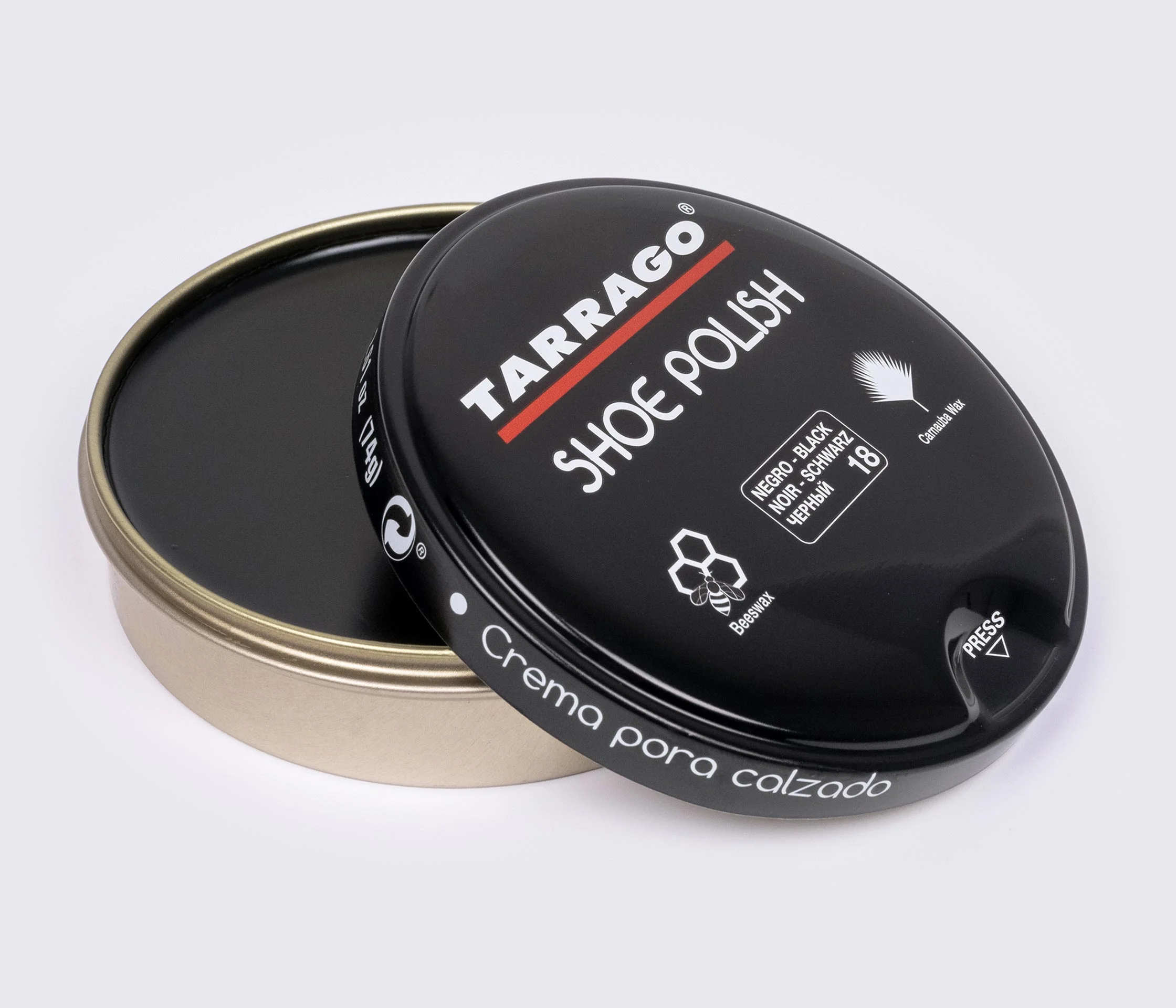 Крем-паста для взуття Tarrago Shoe Polish, 100 мл, TCL40