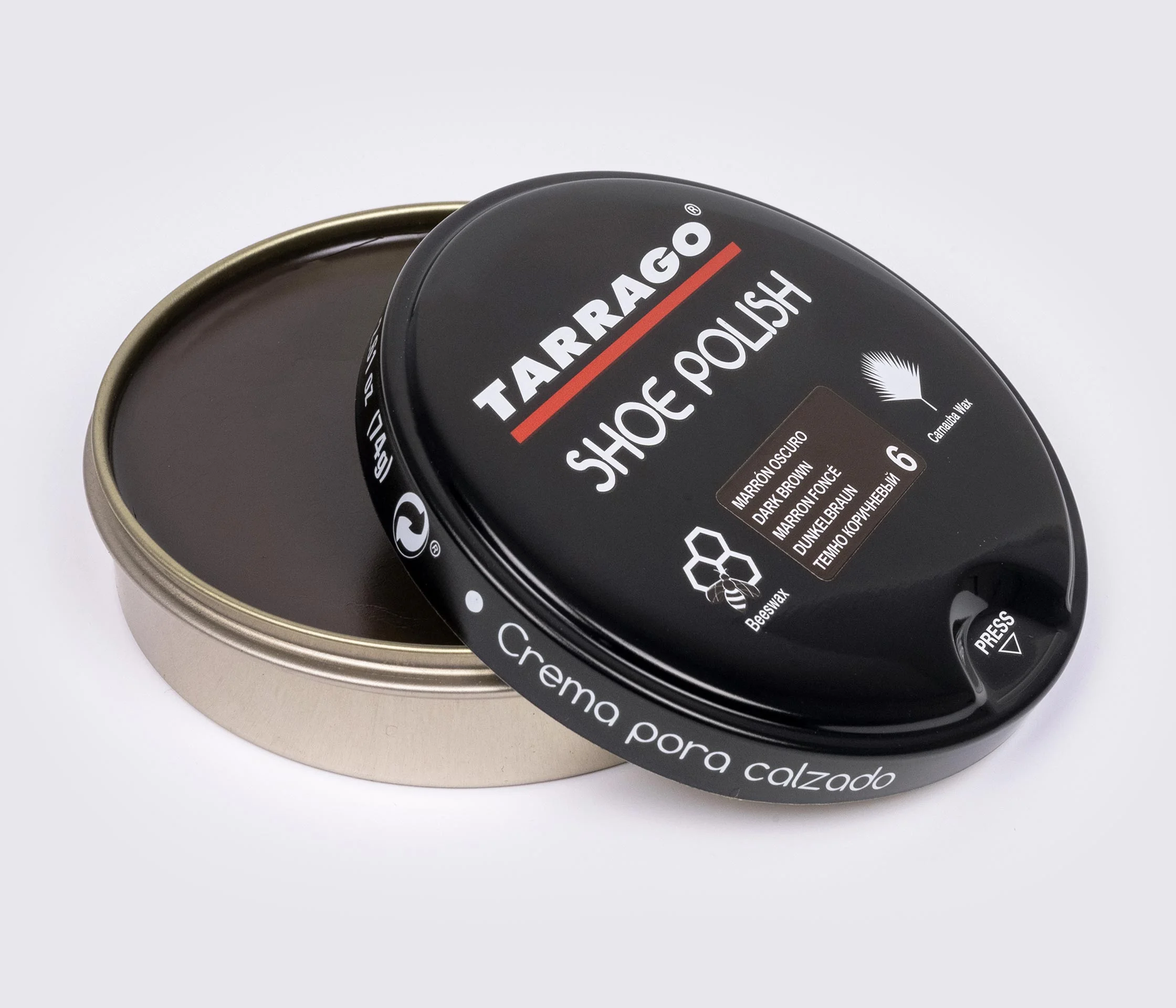 Крем-паста для взуття Tarrago Shoe Polish, 100 мл, TCL40