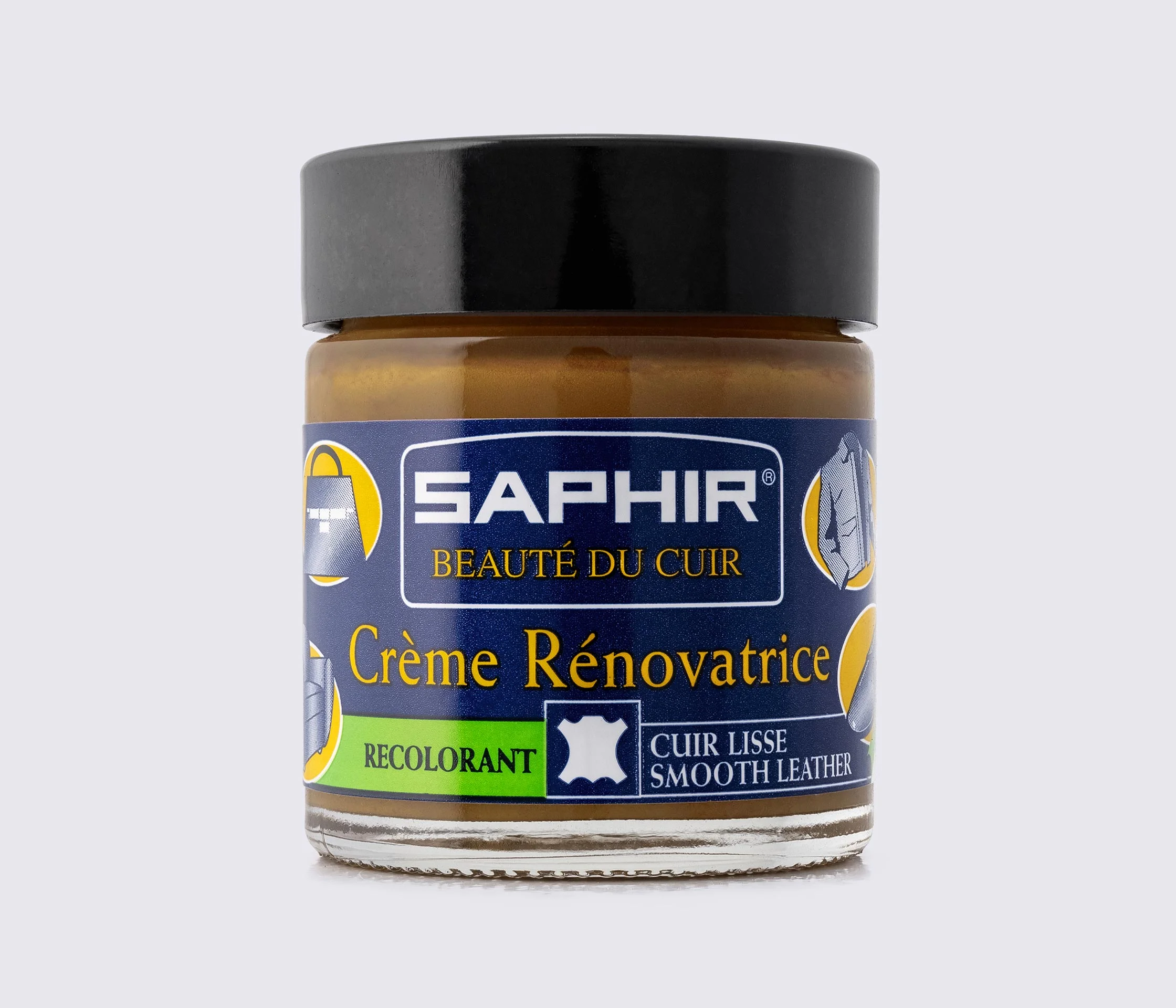 Жидкая Кожа (крем) Saphir Creme Renovatrice, 30 мл, (0852)