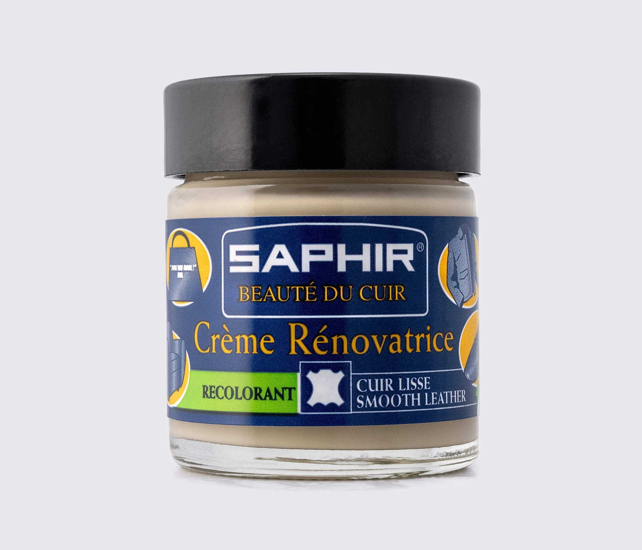 Жидкая Кожа (крем) Saphir Creme Renovatrice, 30 мл, (0852)
