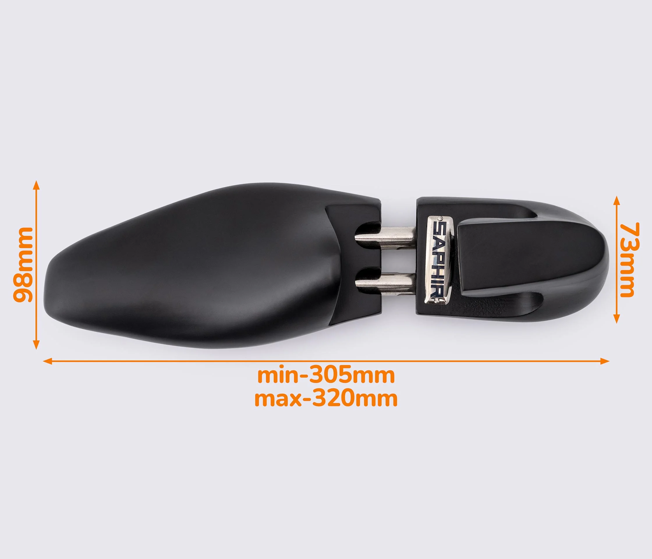 Формодержатель для обуви Saphir Black Edition Mat из натурального дерева (2816)