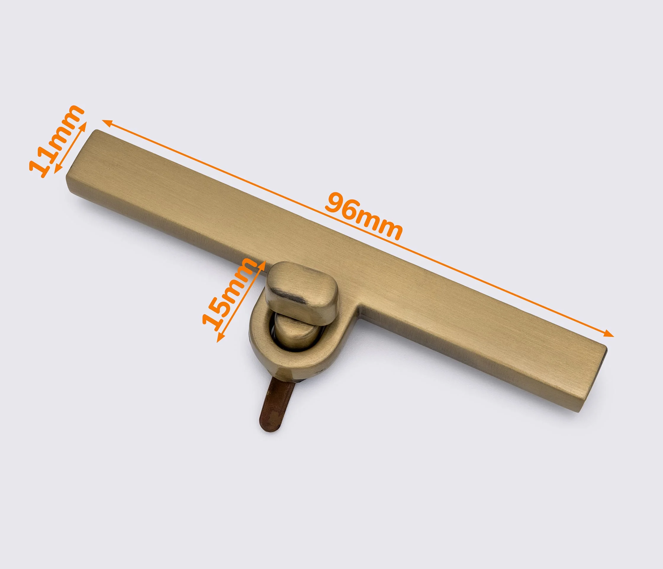 Замок для сумки 97мм 65-483