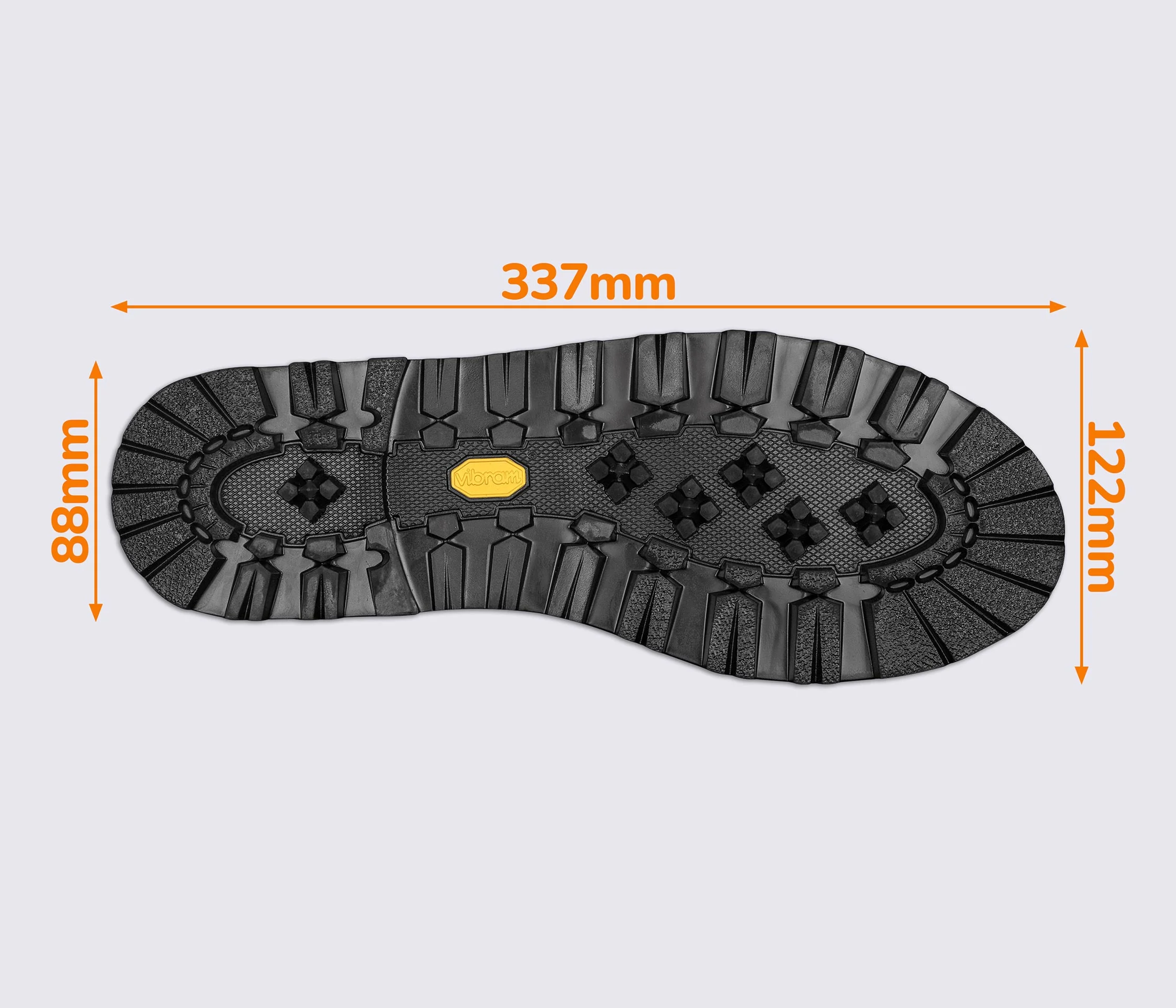 TETON (1014), цв.черный подошва Vibram