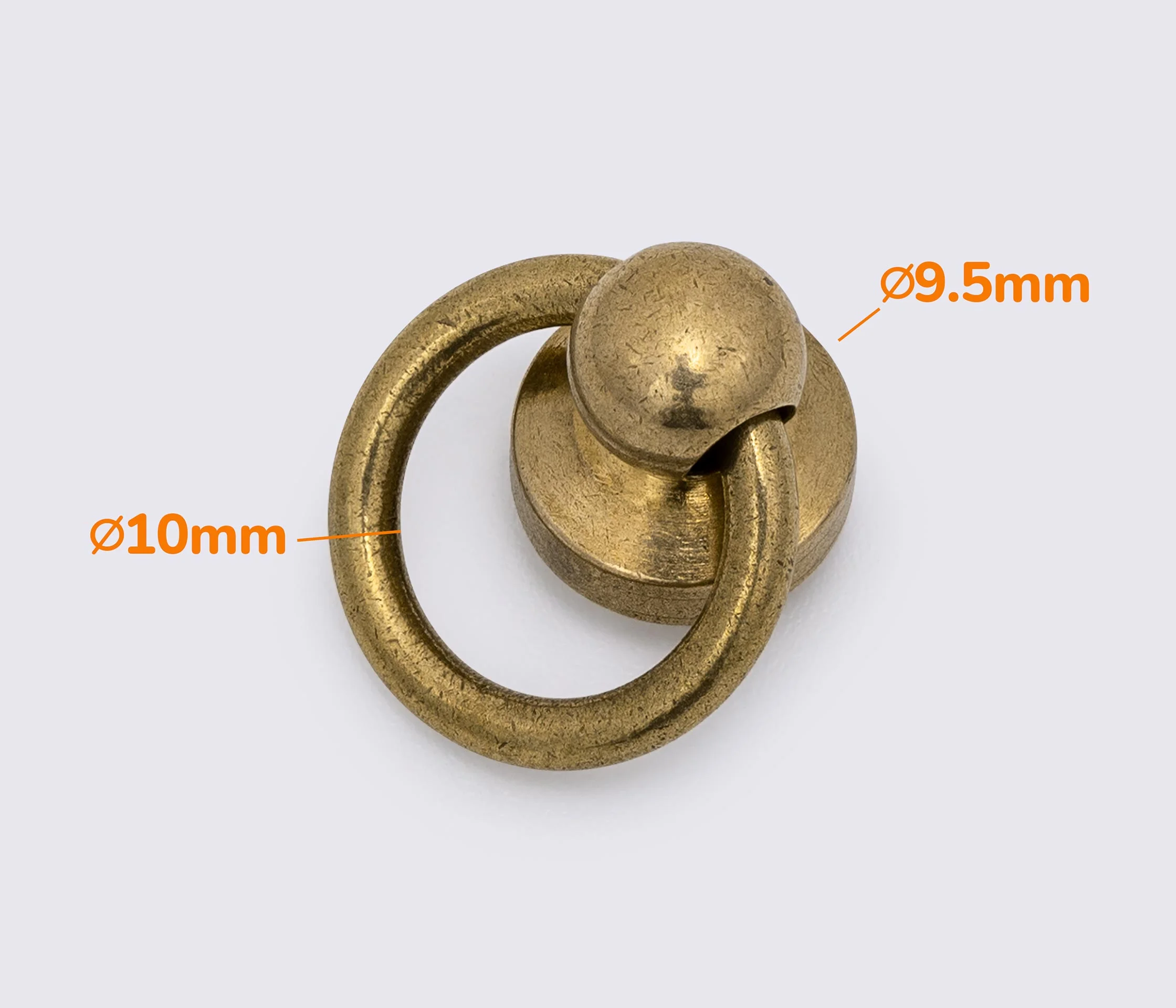 Гвинт кобурний з кільцем (50-А349)