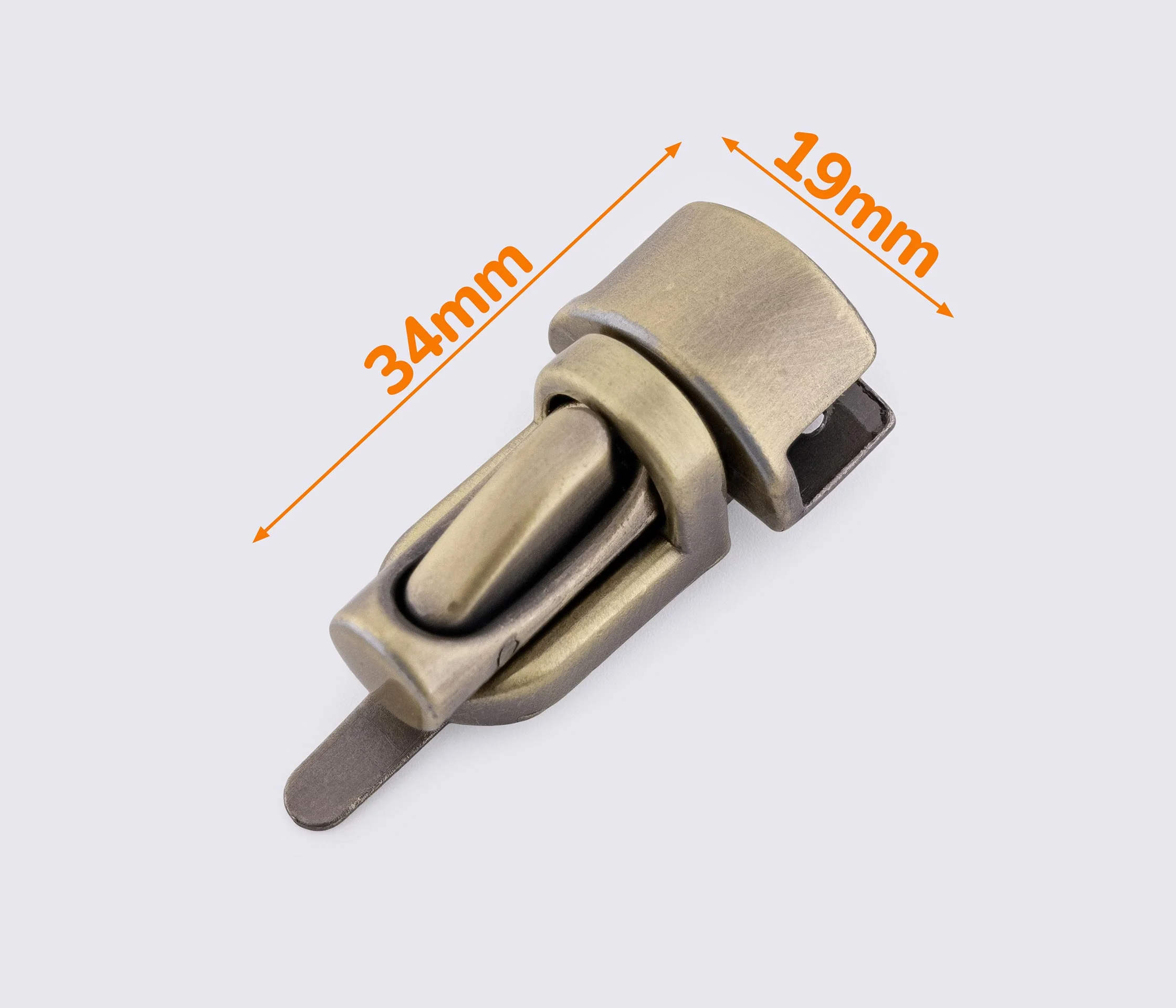 Замок для сумки 19мм 65-002