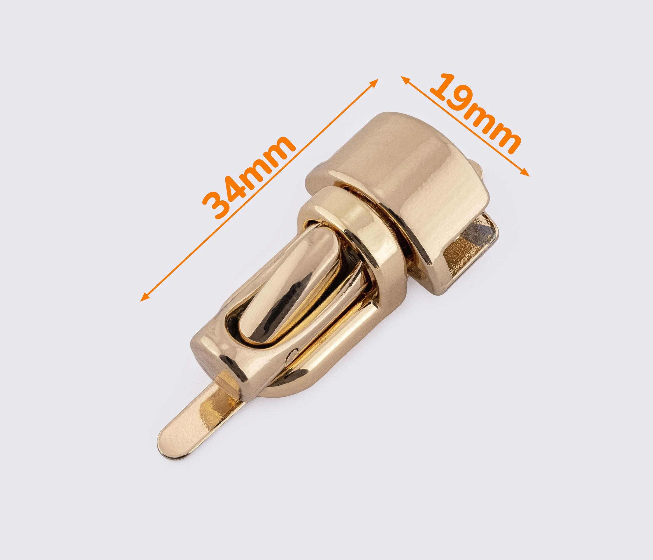 Замок для сумки 19мм 65-002