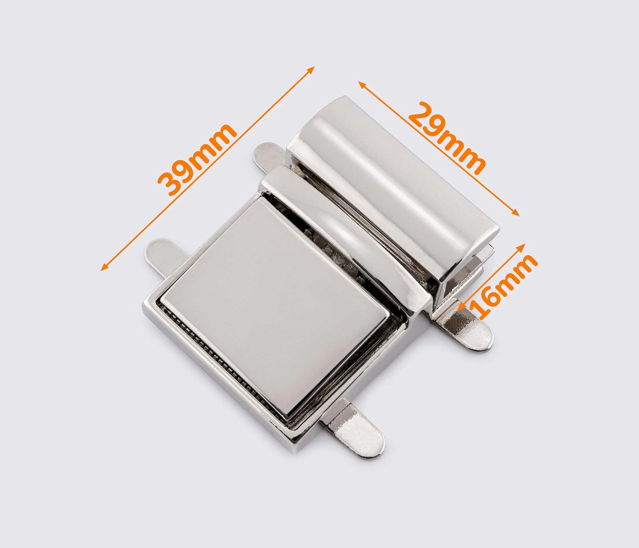 Замок для сумки 29*39мм 65-057