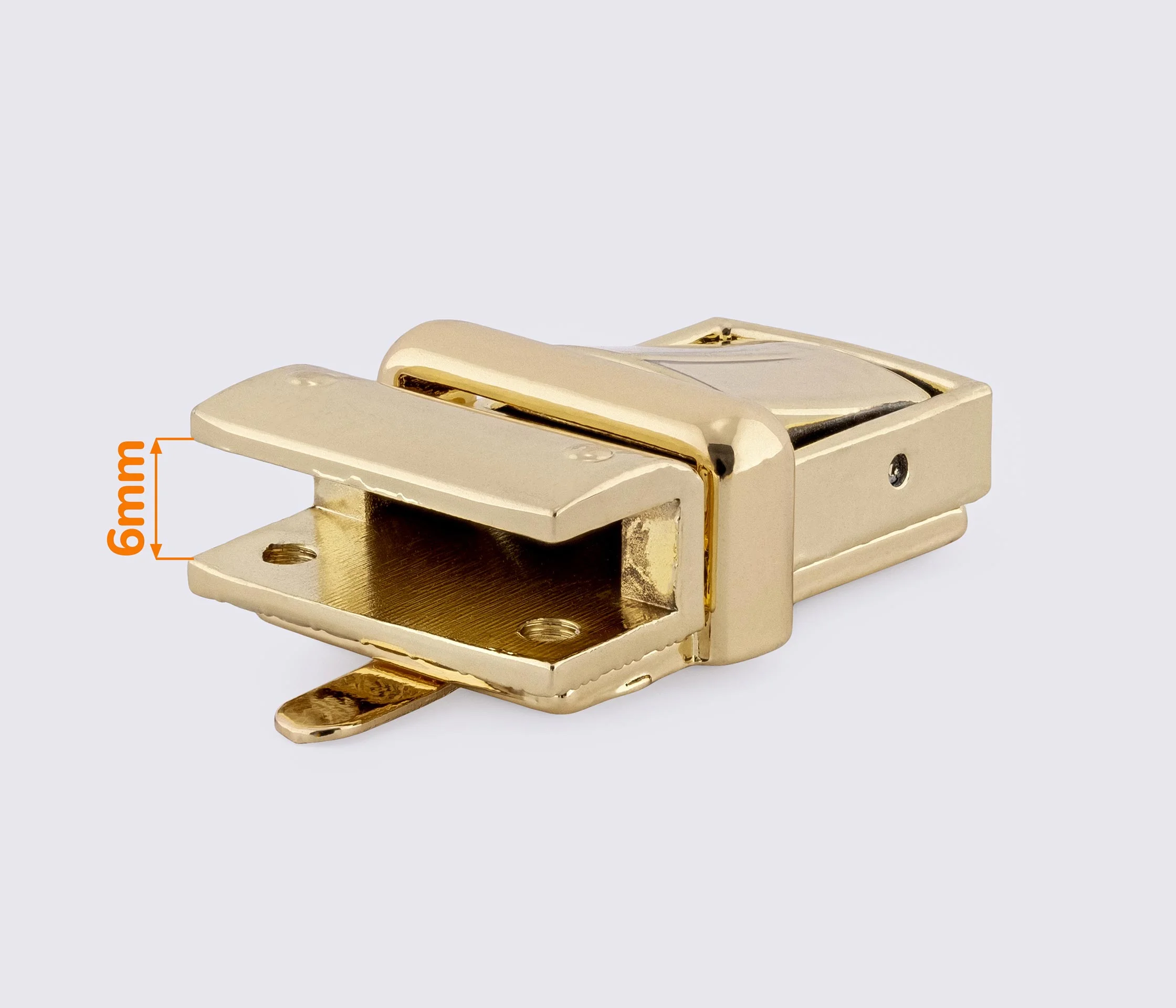 Замок для сумки 23*38 мм 65-025