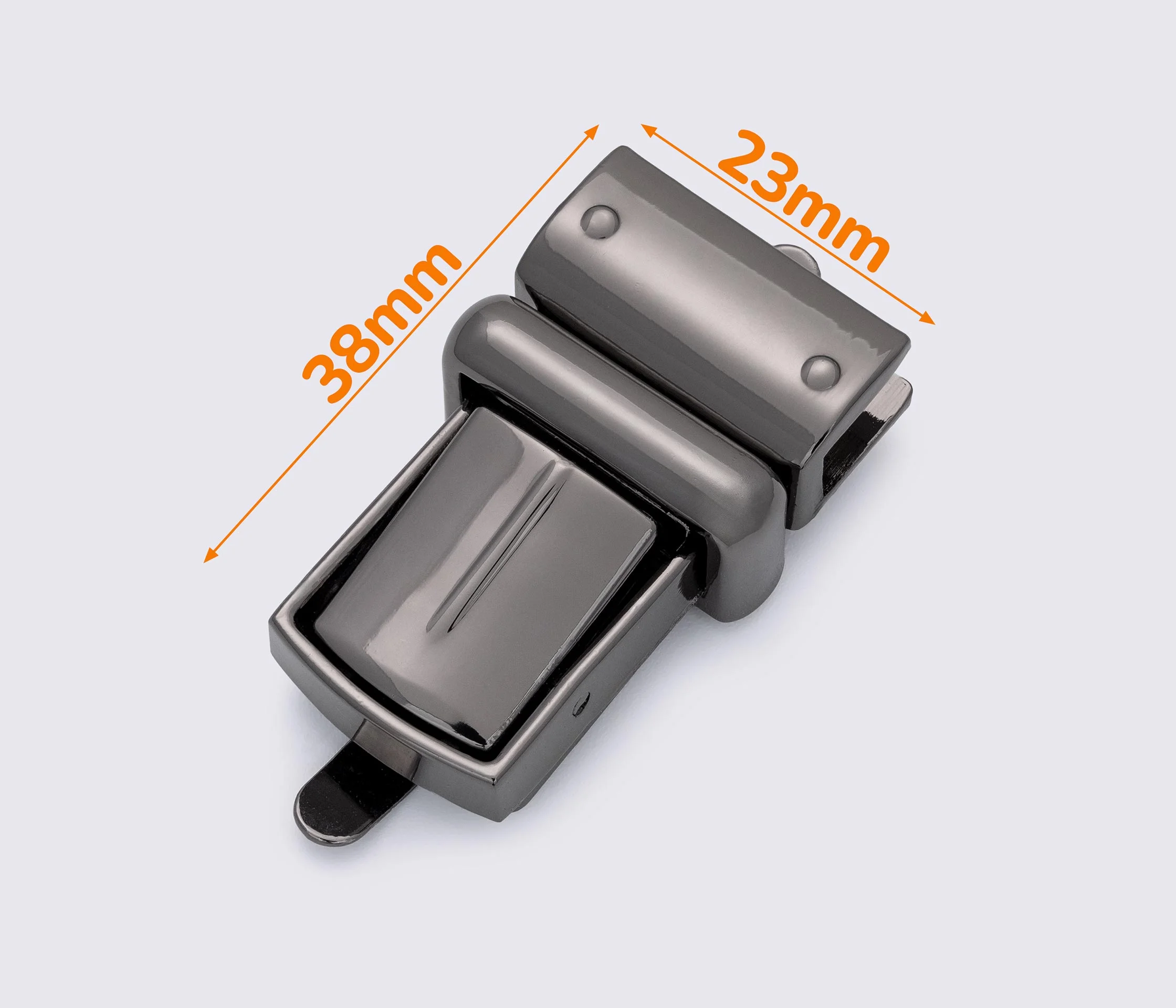 Замок для сумки 23*38 мм 65-025