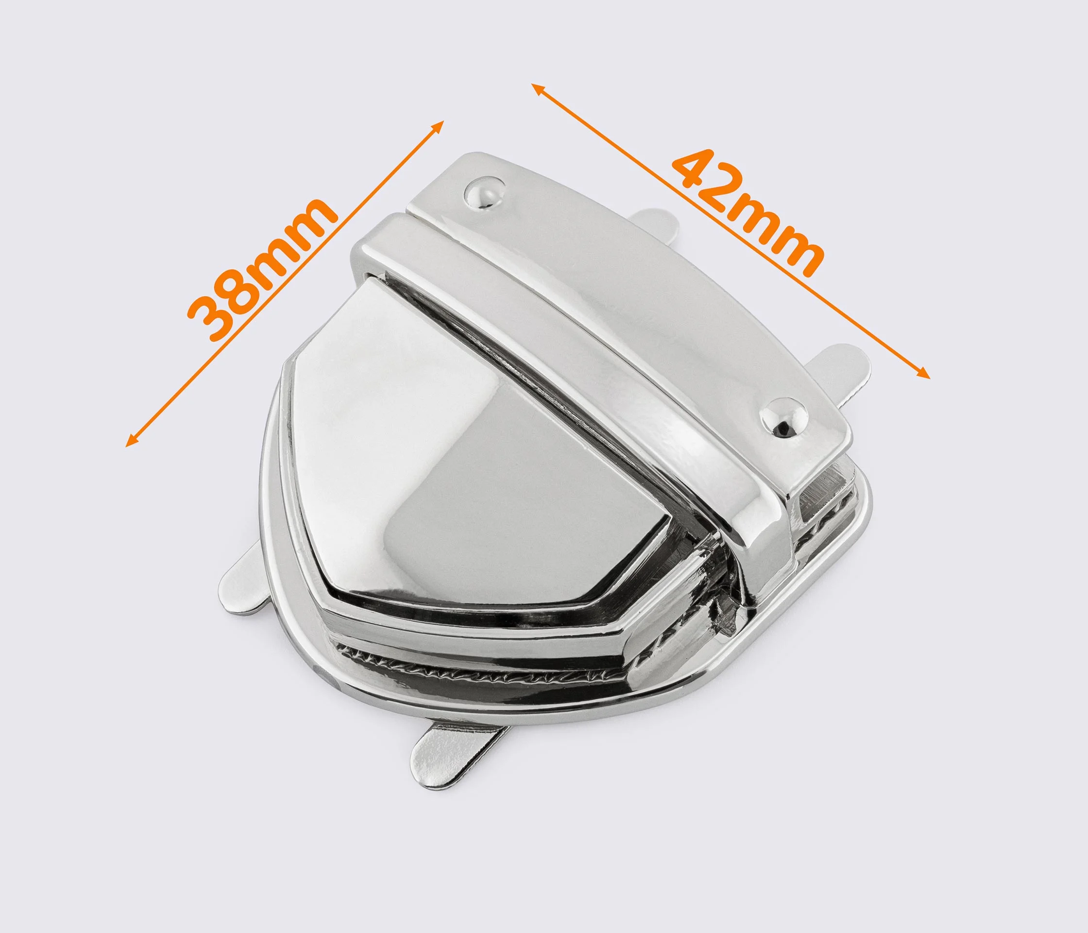 Замок для сумки 42*38мм 65-007