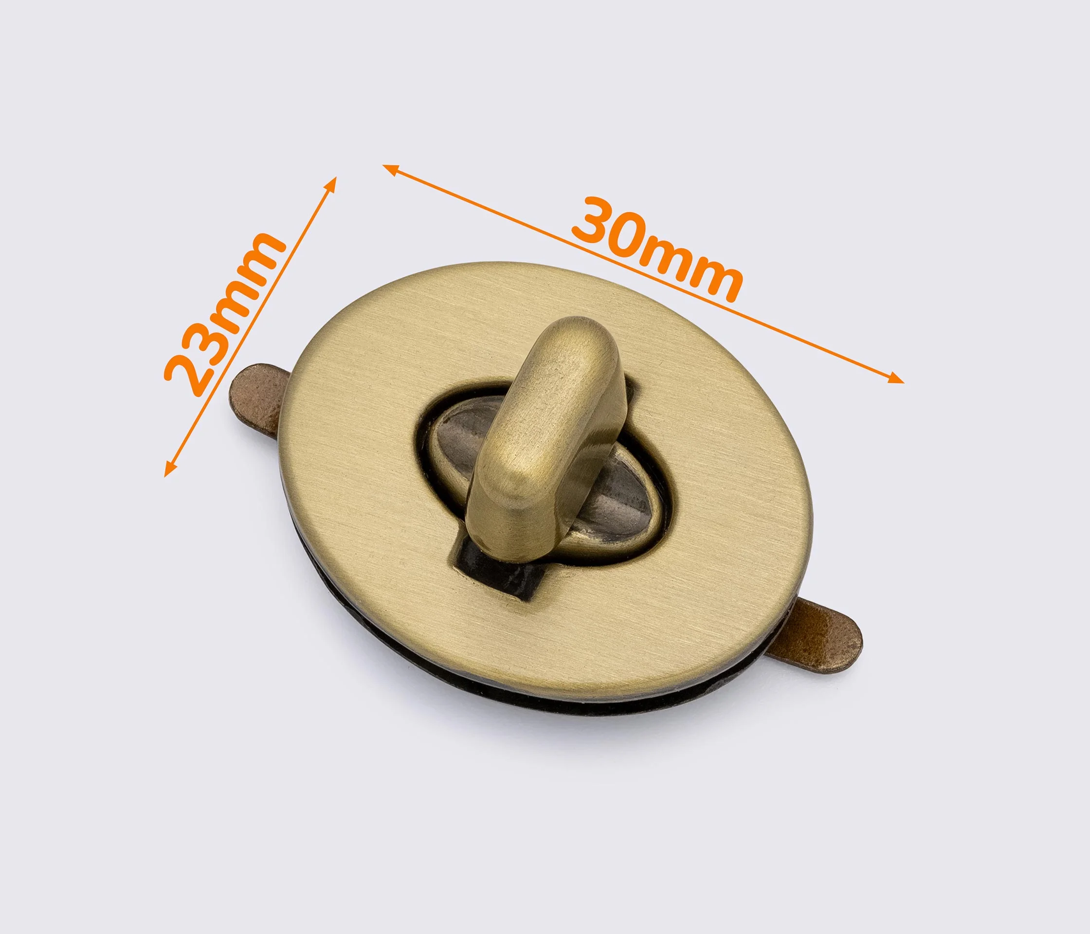 Замок для сумки 23*30 мм 65-026