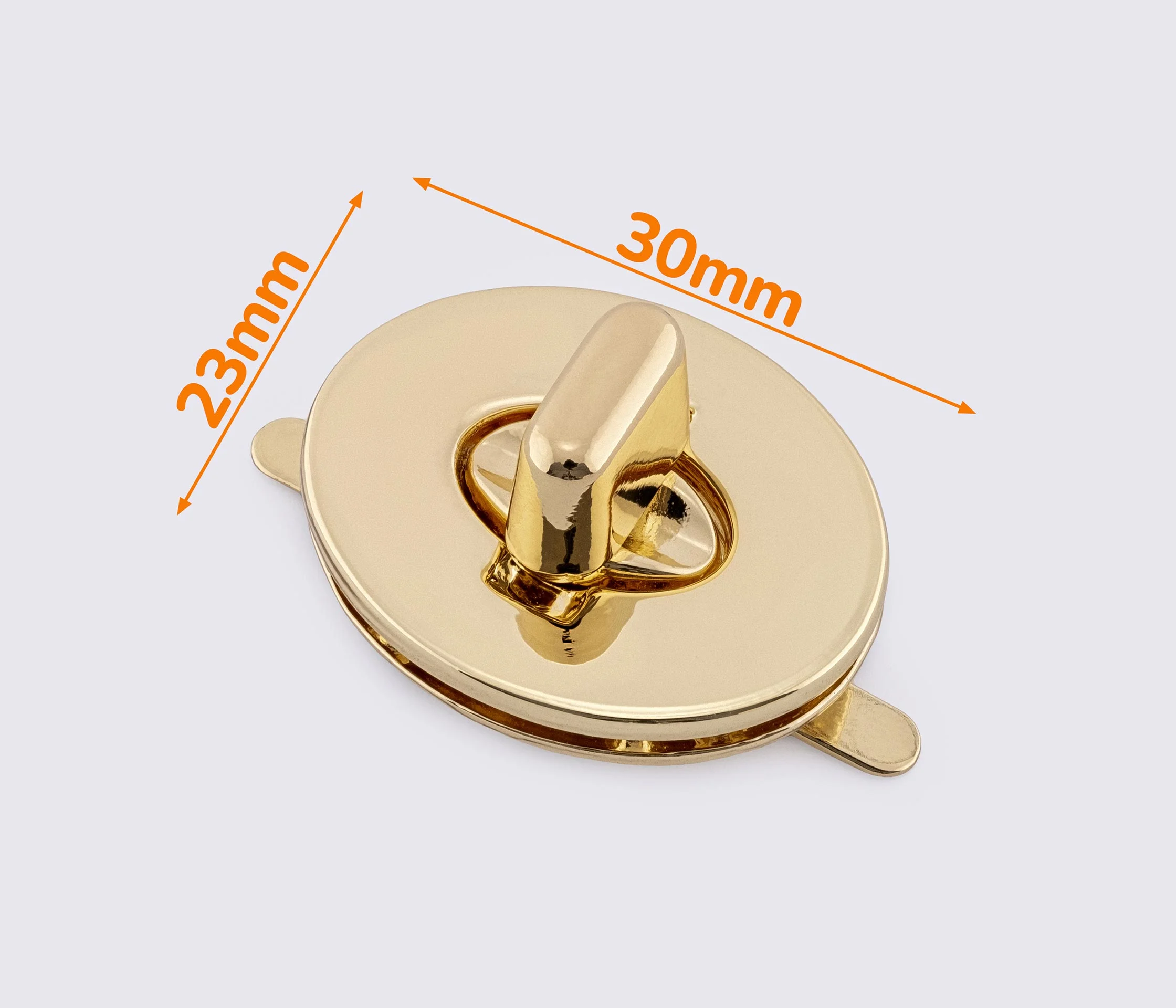 Замок для сумки 23*30 мм 65-026