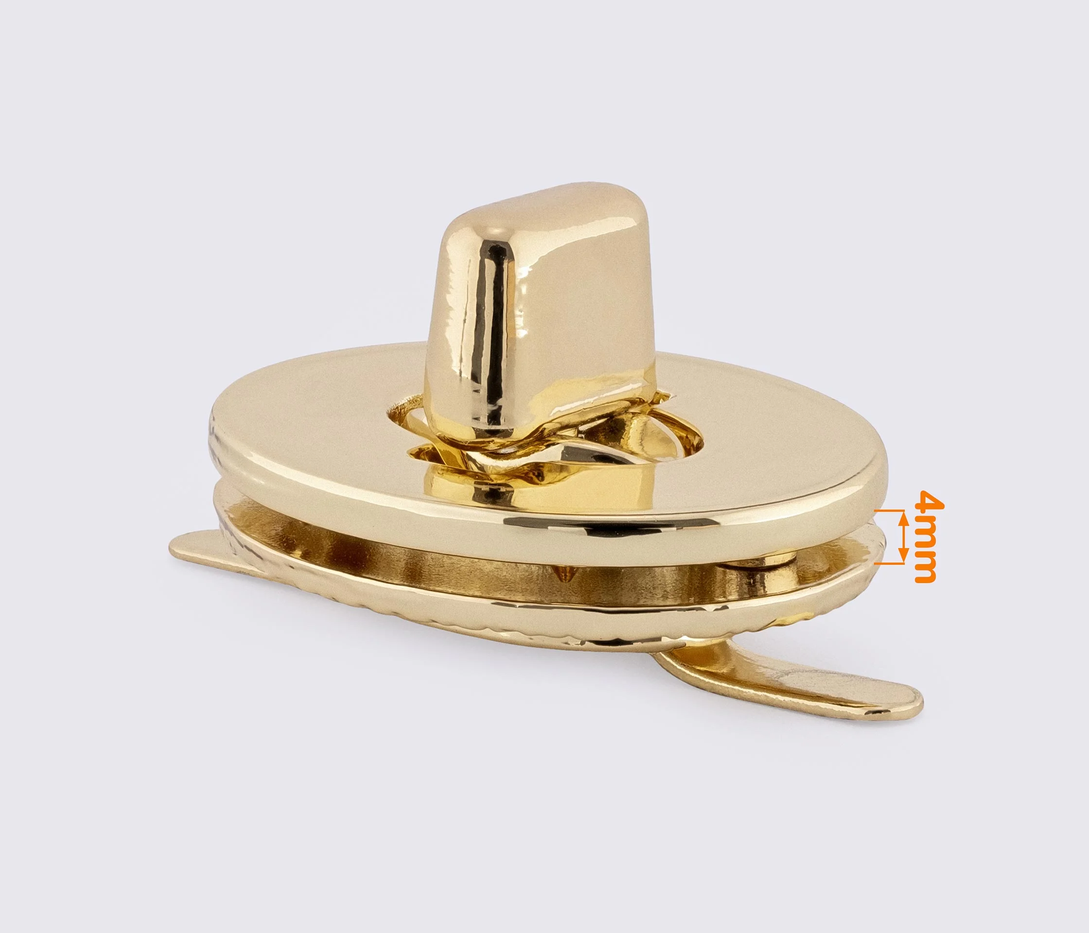 Замок для сумки 23*30 мм 65-026