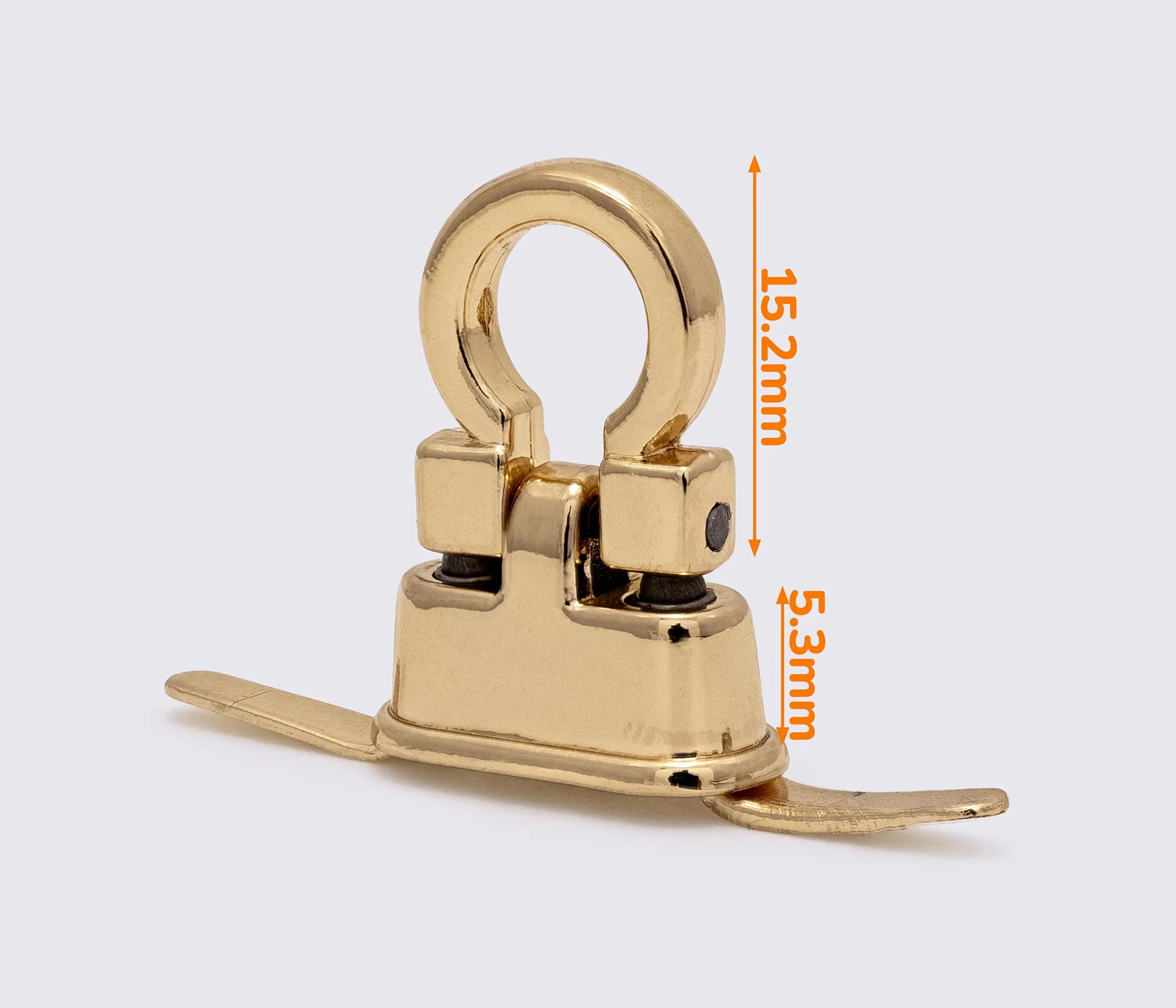Замок для сумки 17*30 мм 65-034