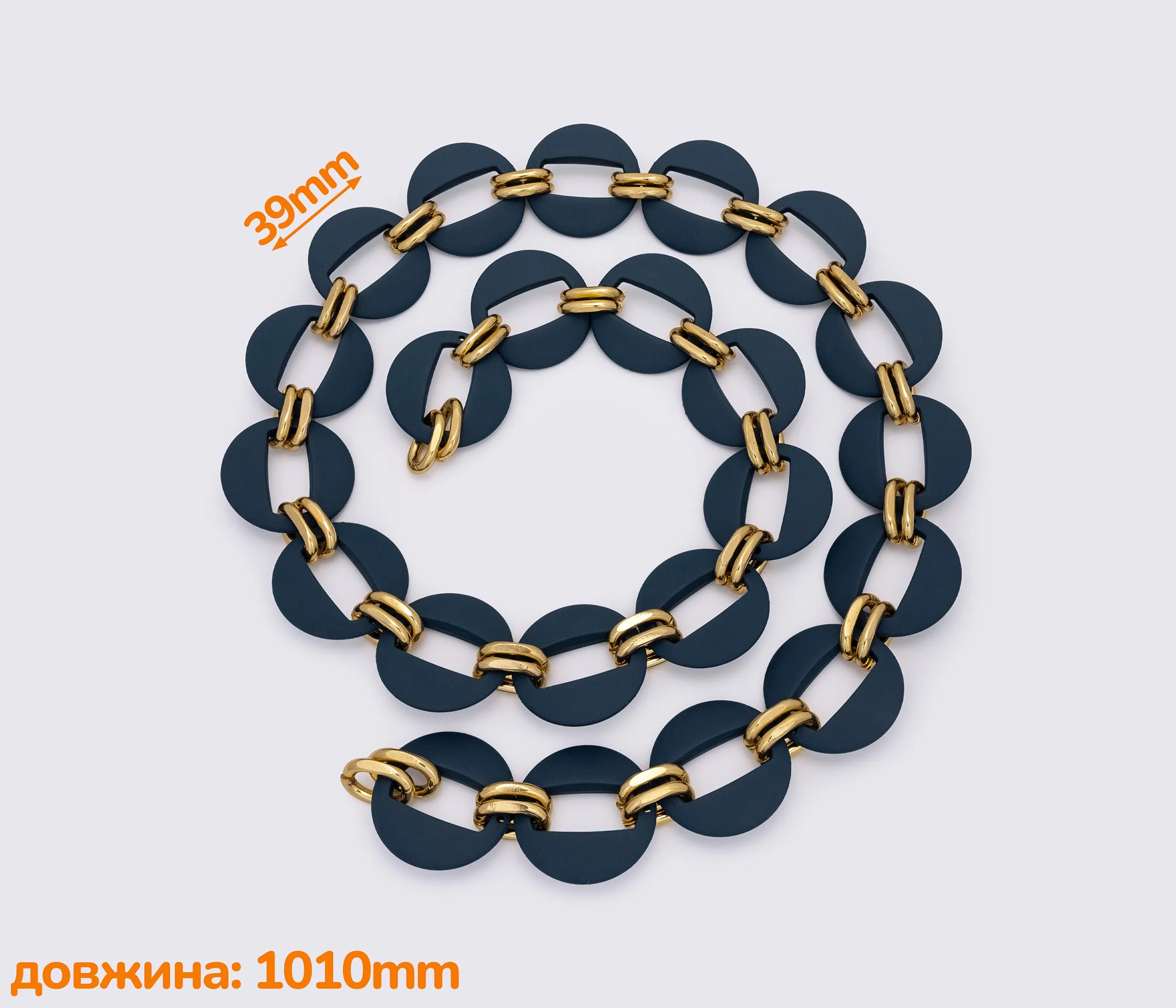 Цепь акриловая метражная 1000mm (1717)